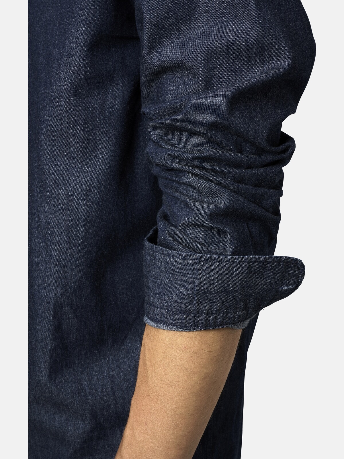 Babista Langarmhemd »Hemd STILAVEST«, (1 tlg.), aus leichtem Denim