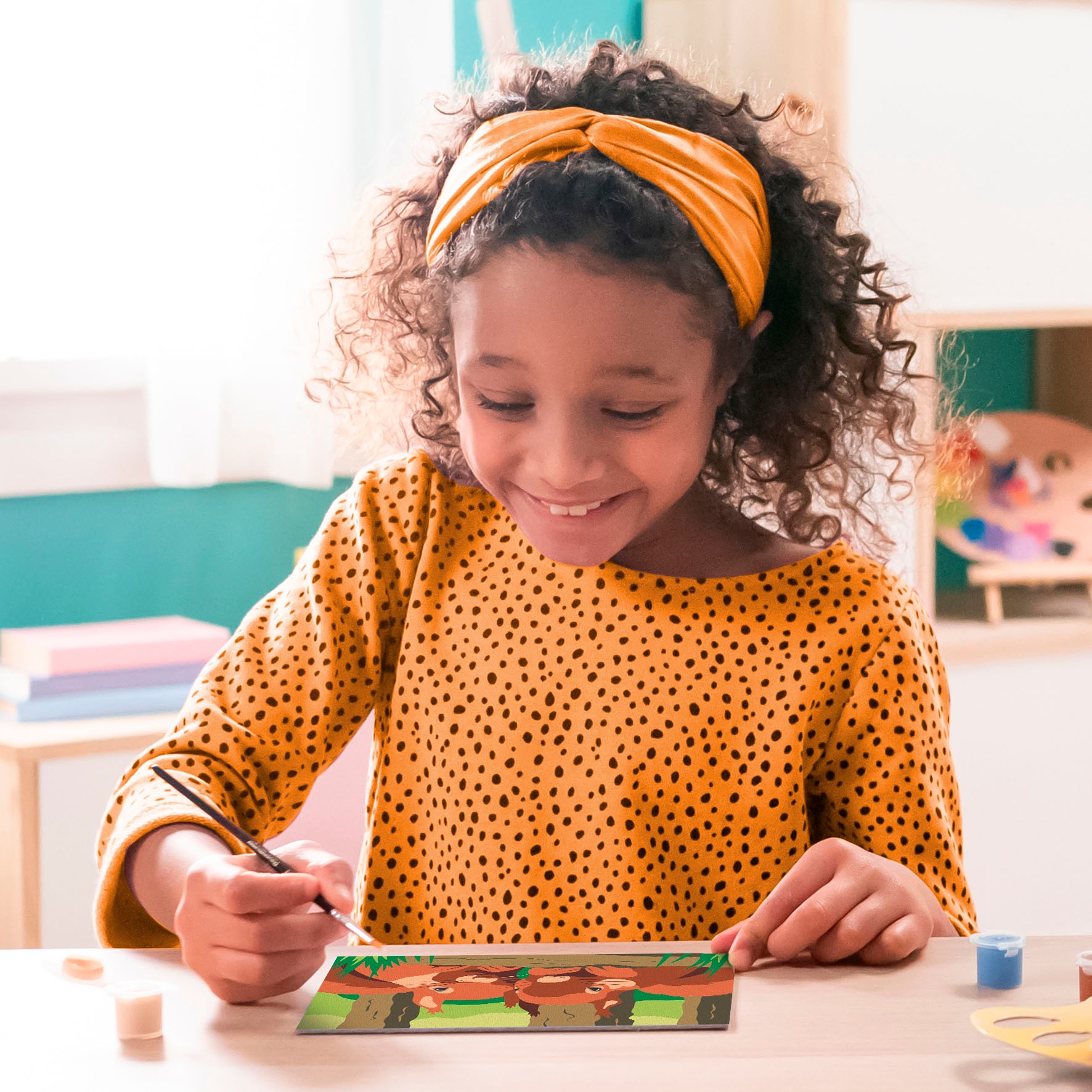 Ravensburger Malen nach Zahlen »CreArt, Kuschelnde Eichhörnchen«, Made in Europe
