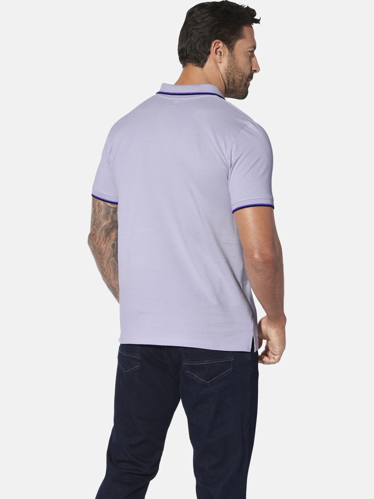 Jan Vanderstorm Perder Polo Shirt Light Purple 5XL 3