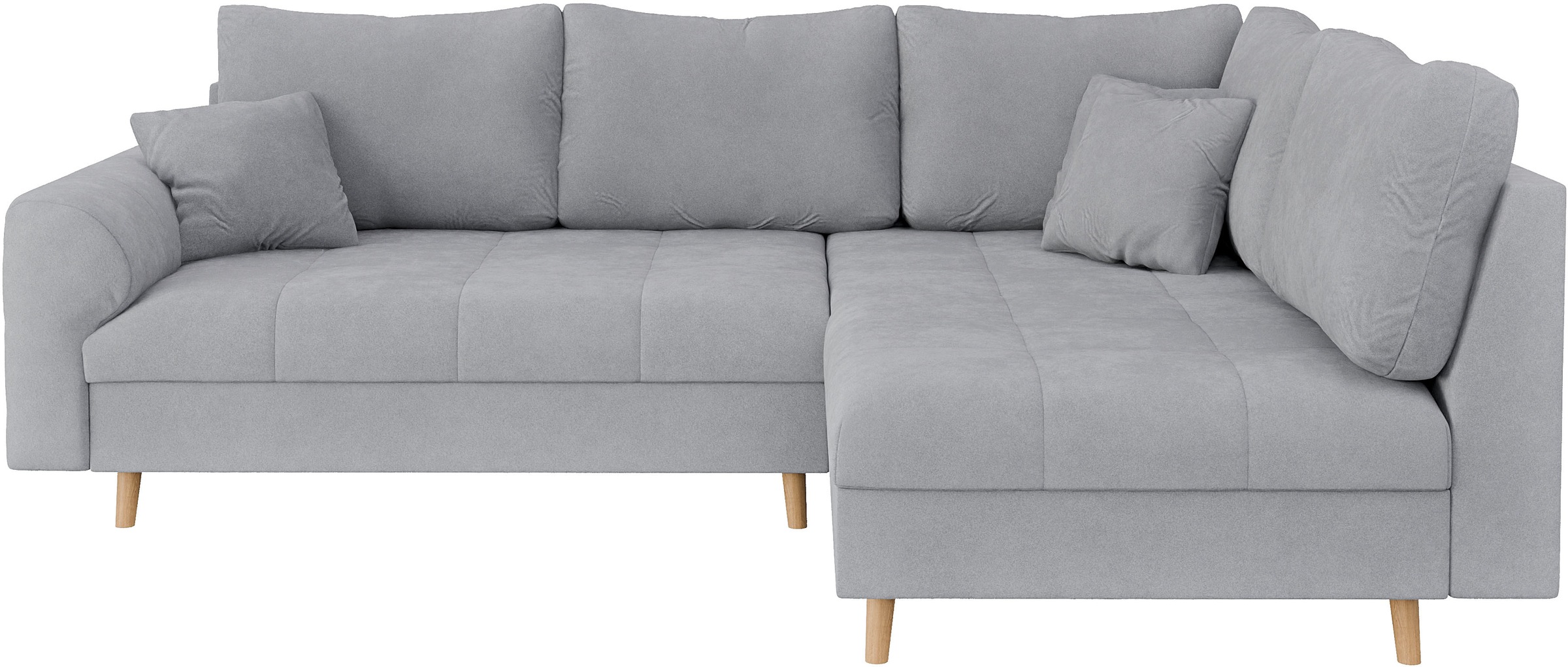 Home affaire Ecksofa "CHARRE L-Form mit Ottomane, Maße B/T/H: 231/161/81 cm günstig online kaufen