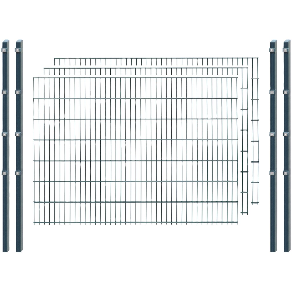 Arvotec Doppelstabmattenzaun »EXCLUSIVE 143 zum Einbetonieren«
