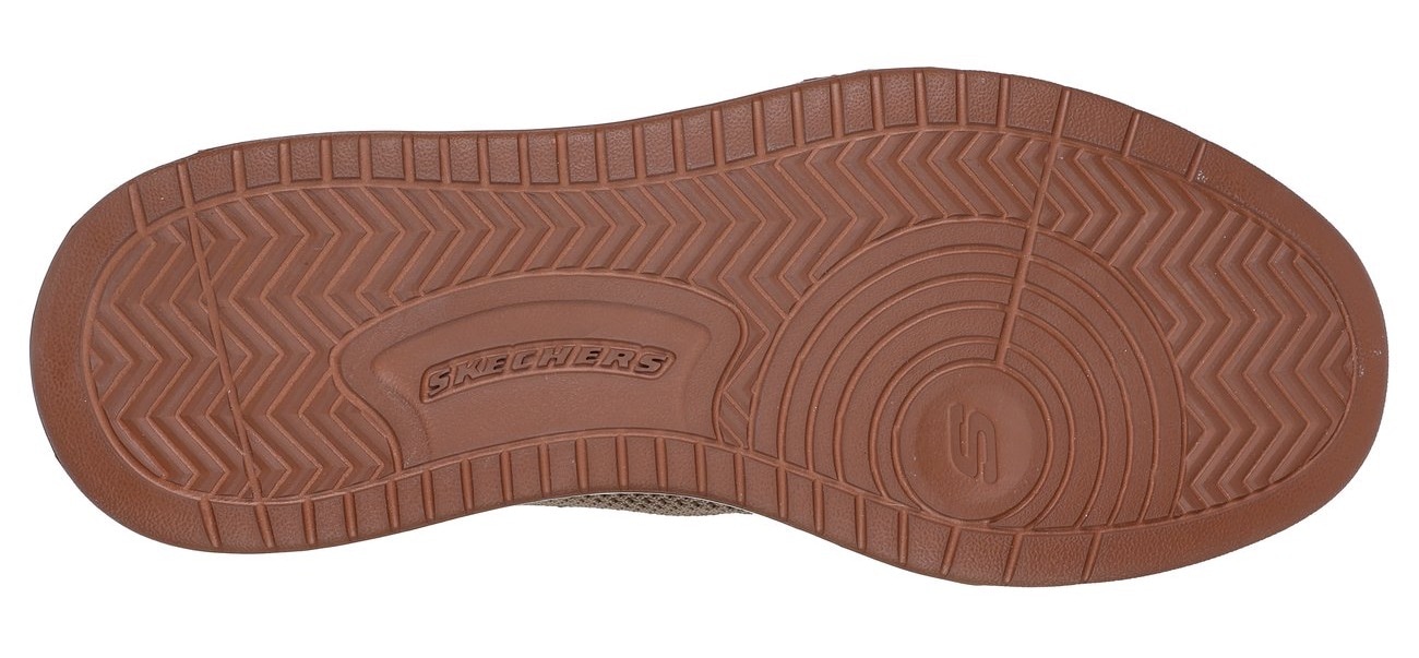 Skechers Sneaker »CORLISS-DORSET«, Retro Sneaker, Komfortschuh mit hochwertigem Dämpfungstechnologien