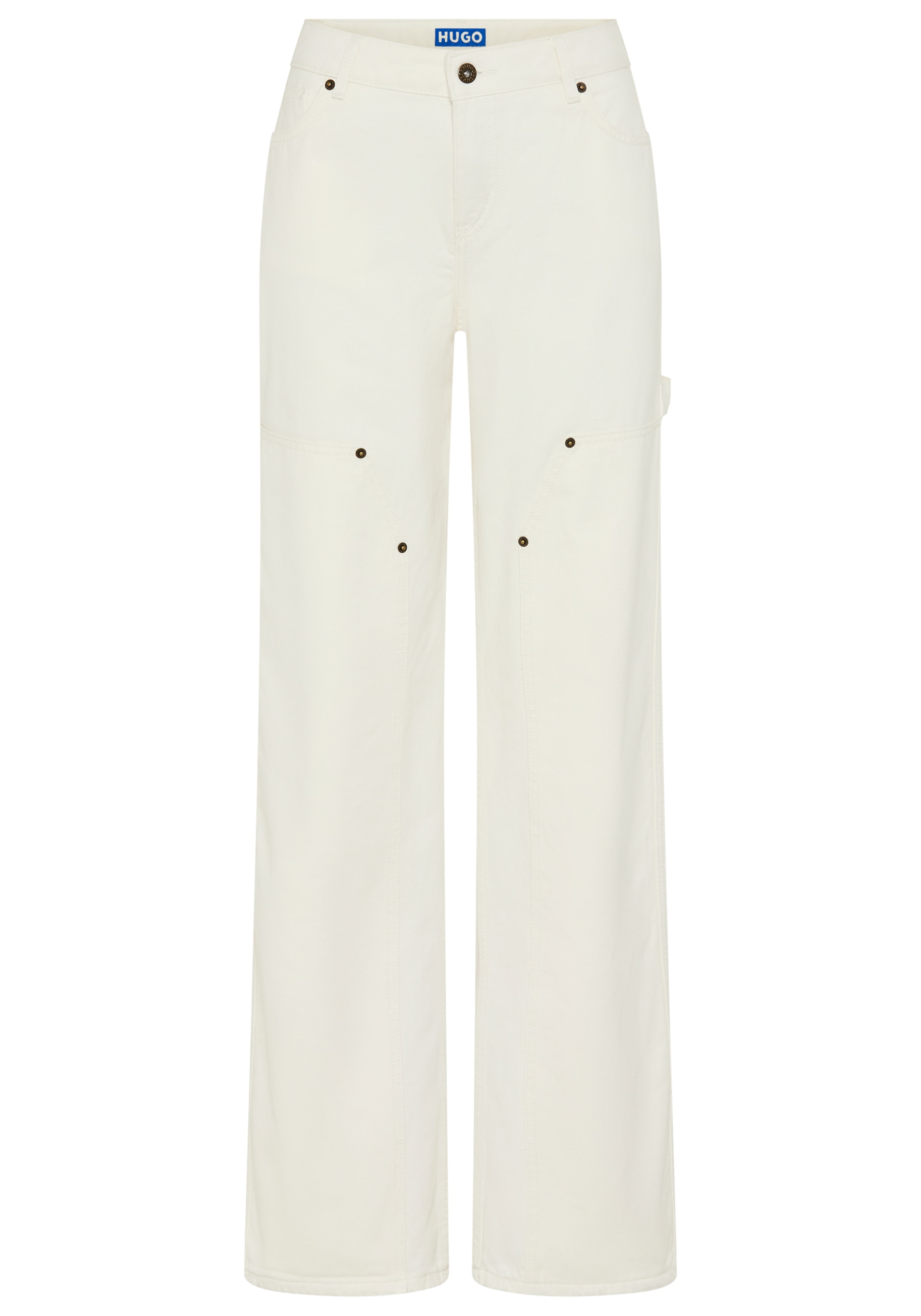 HUGO Blue Weite Jeans "Gamala" Mid Rise, Baggy günstig online kaufen