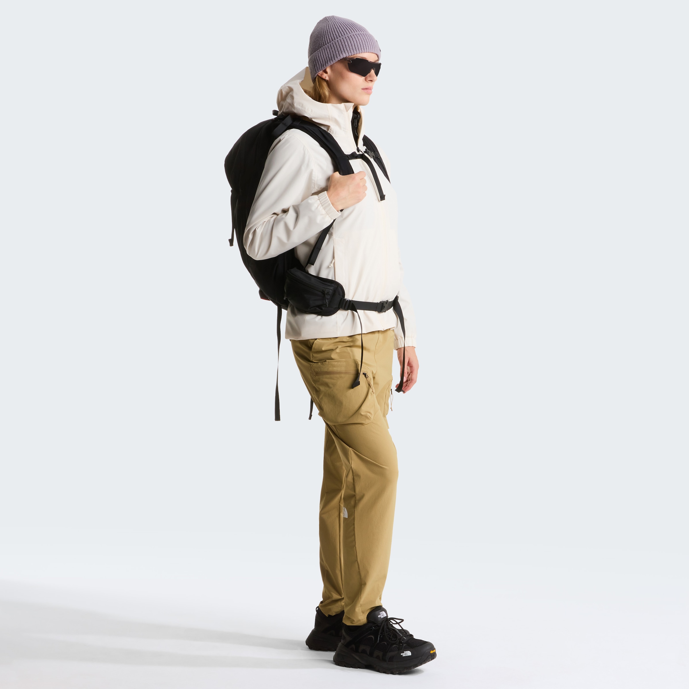 The North Face Funktionsjacke »W QUEST JACKET« mit Kinnschutz, atmungsaktiv, wasserabweisend, windabweisend, leicht