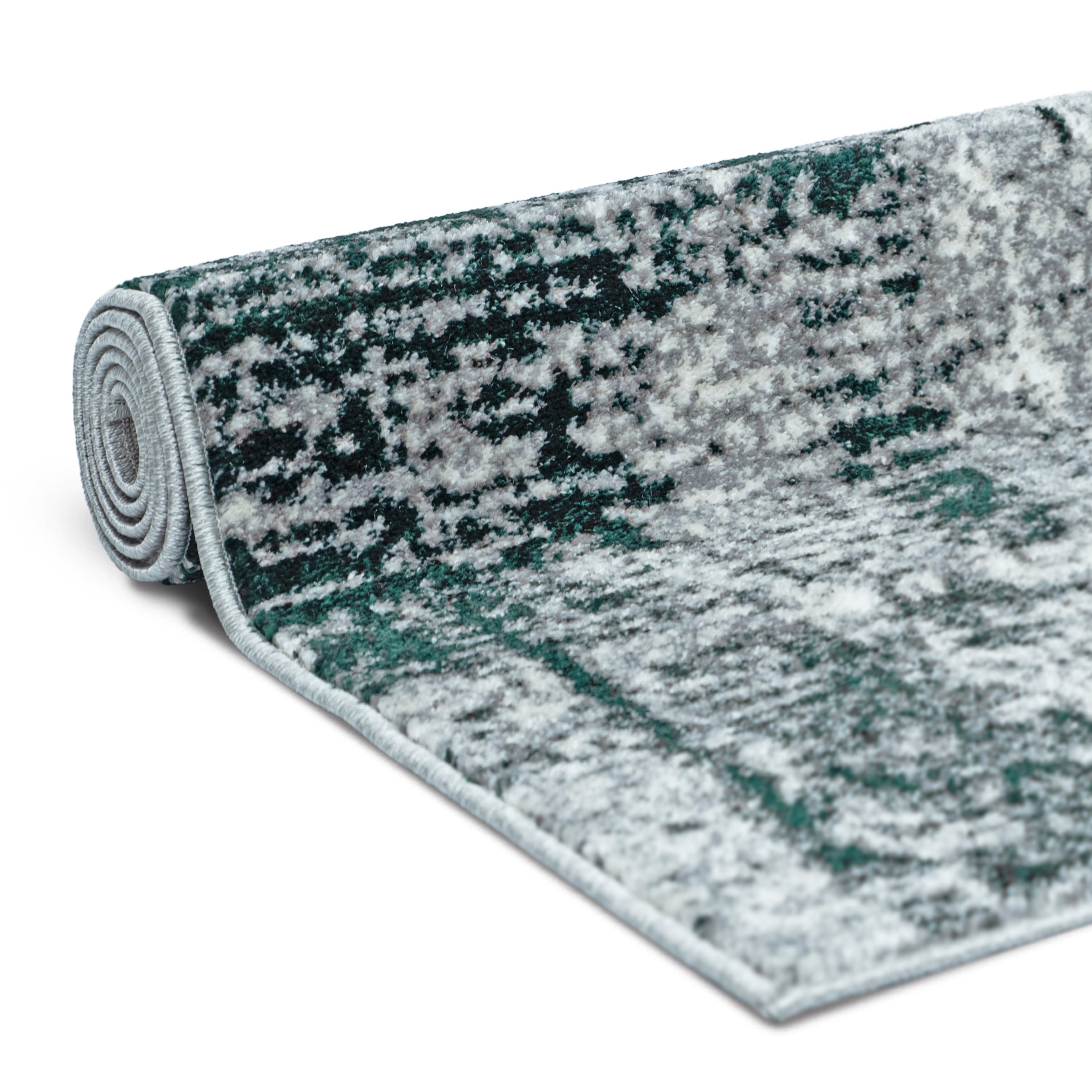 my home Teppich »Salsa« rechteckig 9 mm Höhe mit besonders weichem Flor, Kurzflor, im Vintage-Look, dichte Qualität