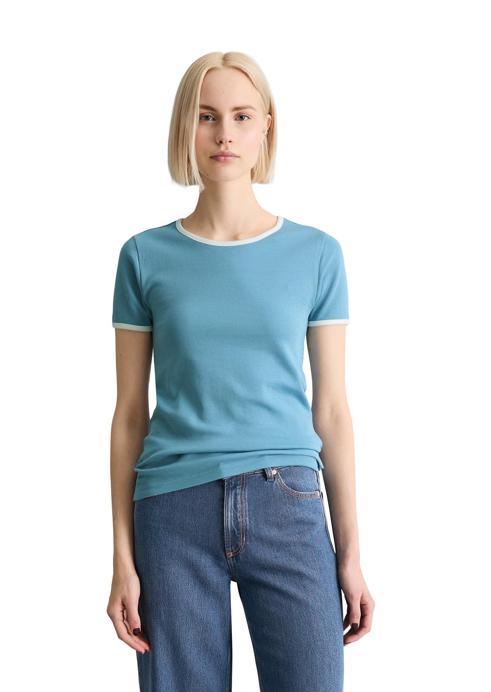 Marc O'Polo DENIM T-Shirt »aus reiner Bio-Baumwolle«