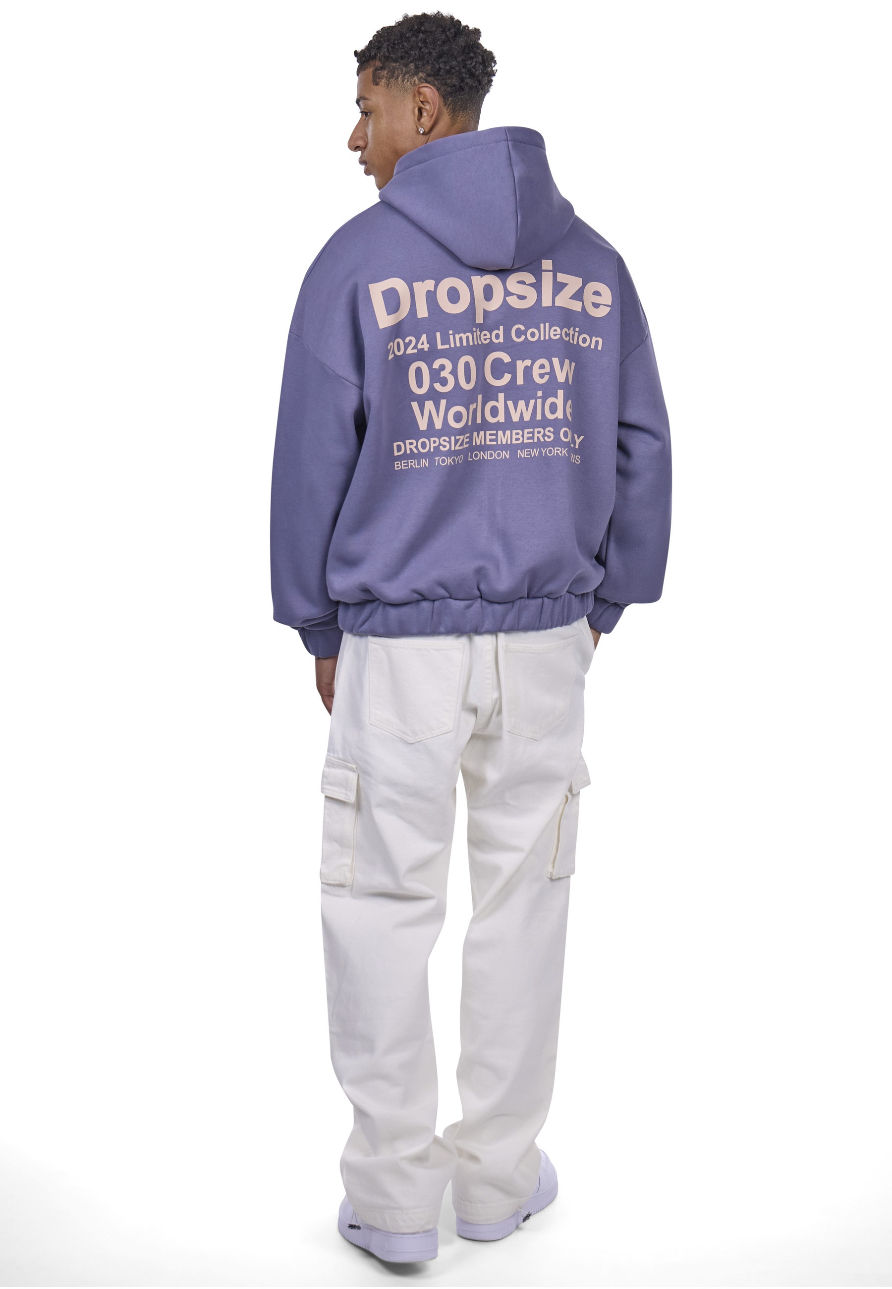 Dropsize Sweatjacke »Dropsize HEAVY OVERSIZE LIMITED ZIP-HOODIE«