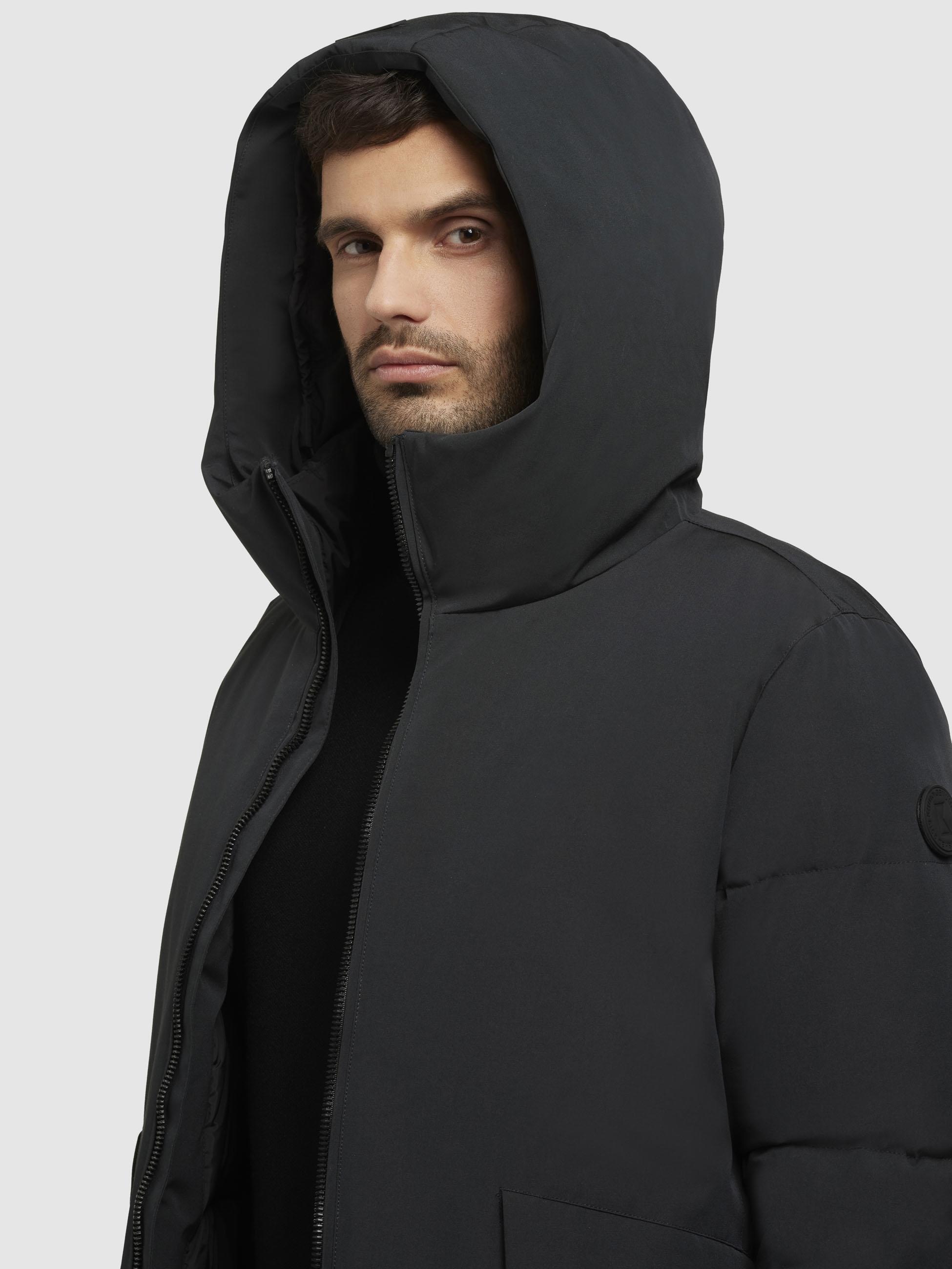 khujo Winterjacke »Gero«, mit Kapuze, Warme Herren Outdoorjacke mit Kapuze