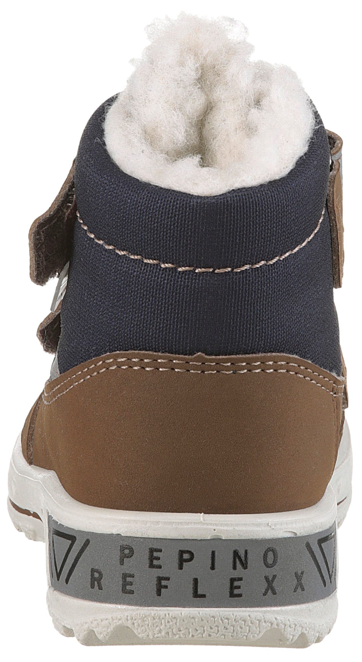 Thumbnail - PEPINO by RICOSTA Winterstiefel "Flo WMS: mittel" Klettschuh mit Warmfutter, Größenschablone zum Download