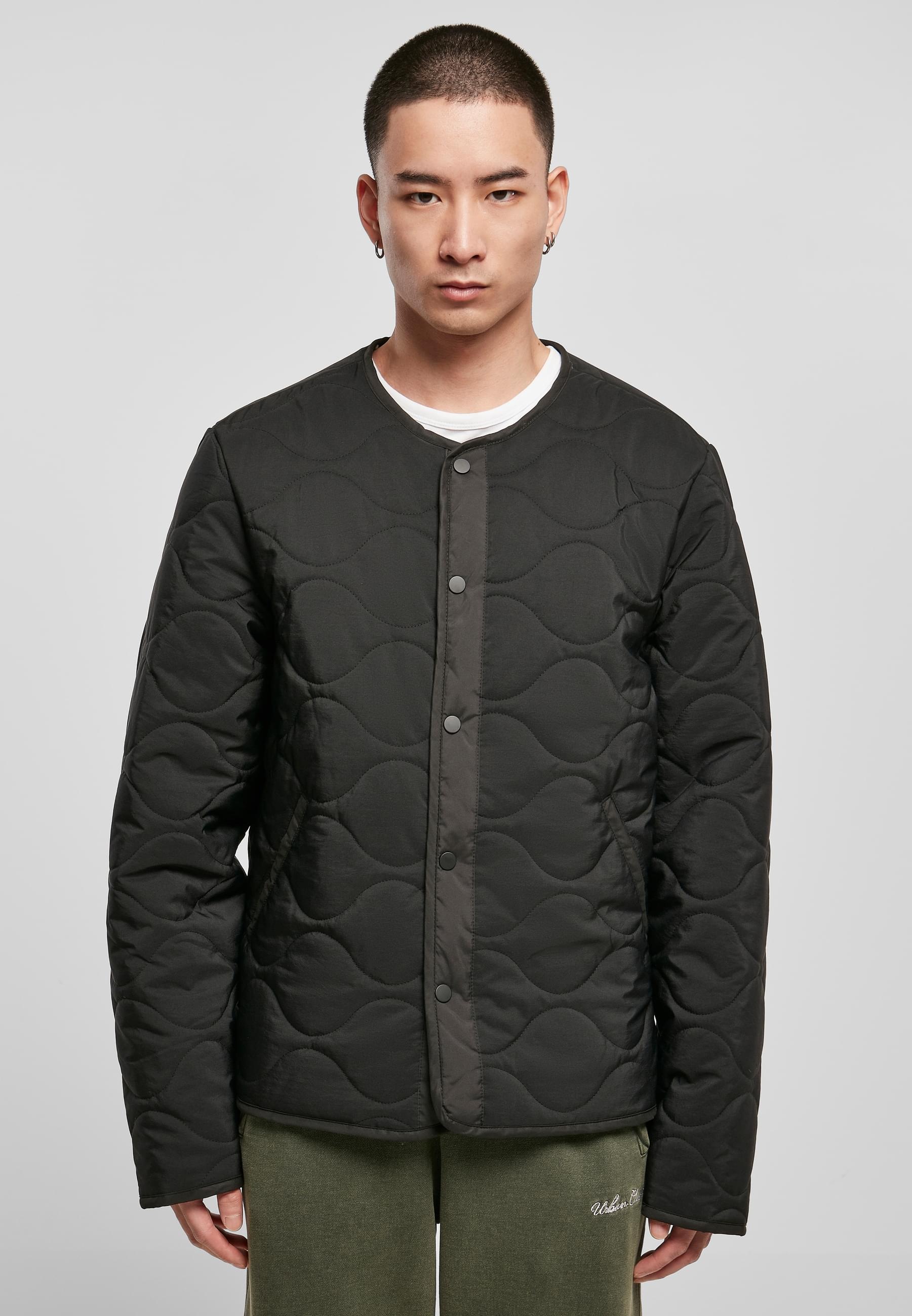 URBAN CLASSICS Anorak »Urban Classics Herren Liner Jacket«, (1 St.), ohne Kapuze