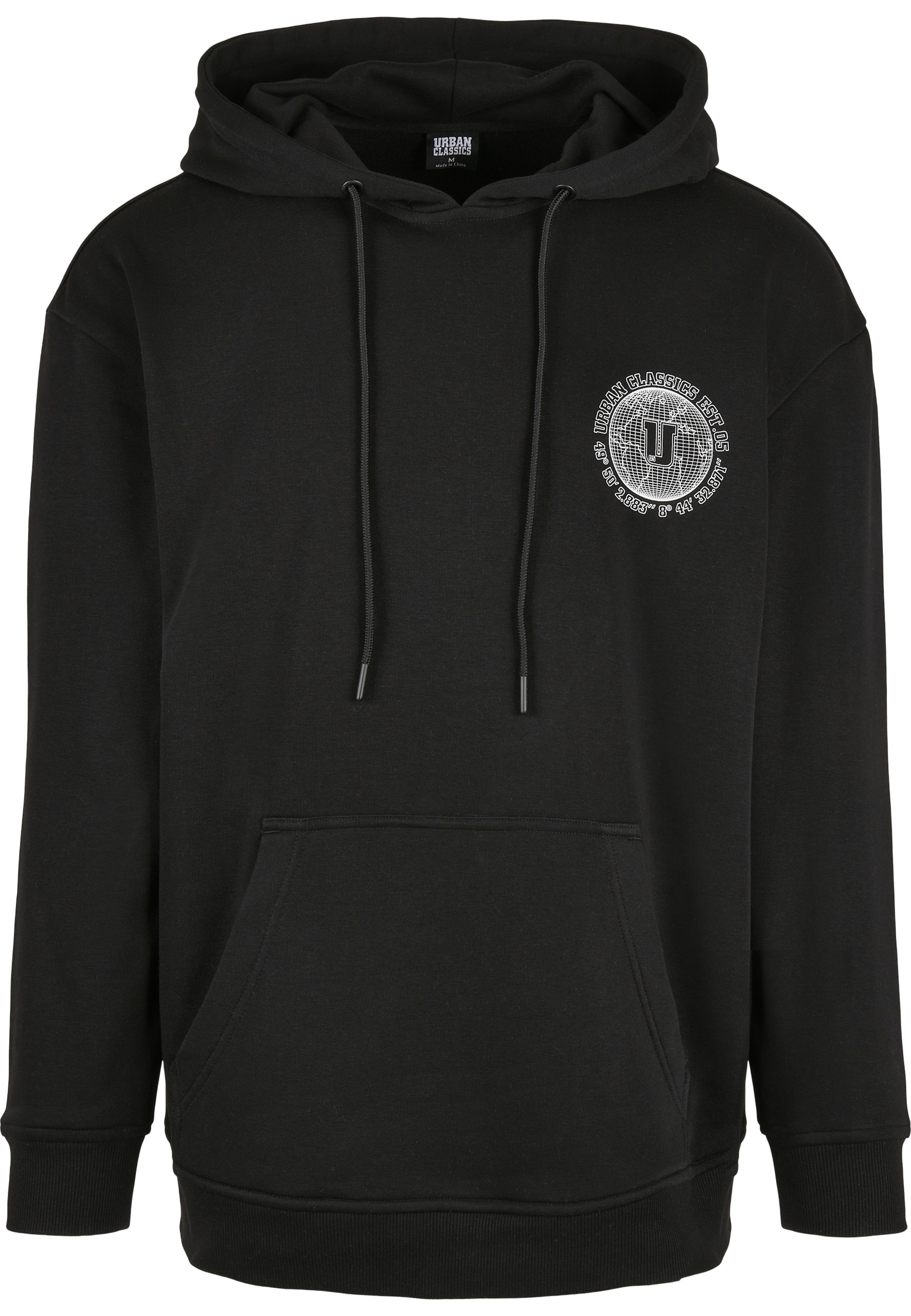 URBAN CLASSICS Sweatshirt "Urban Classics Herren Globetrotter Hoody", 1 Stk.