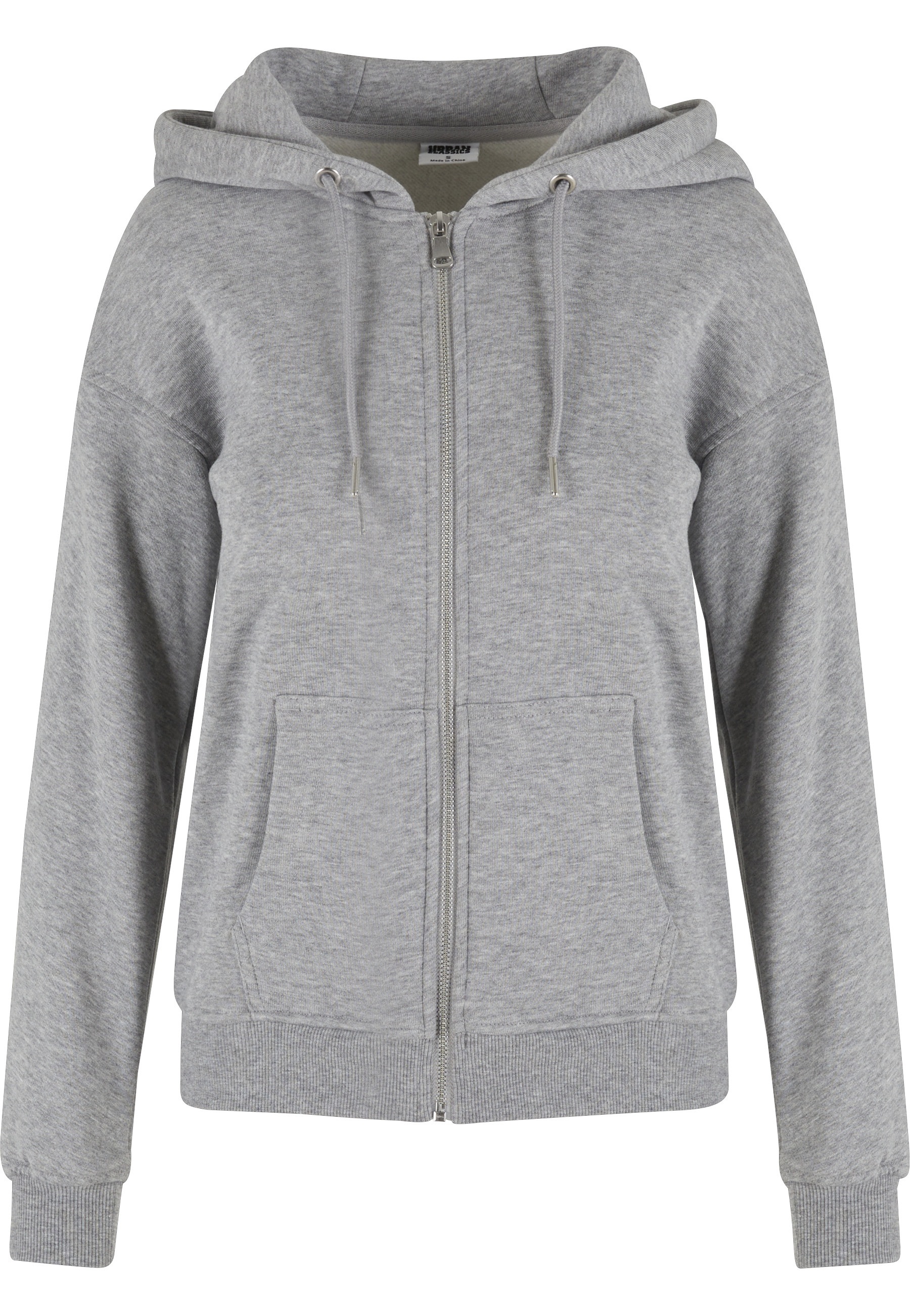 URBAN CLASSICS Sweatjacke "Urban Classics Damen Ladies Classic Zip Hoody" 1 günstig online kaufen