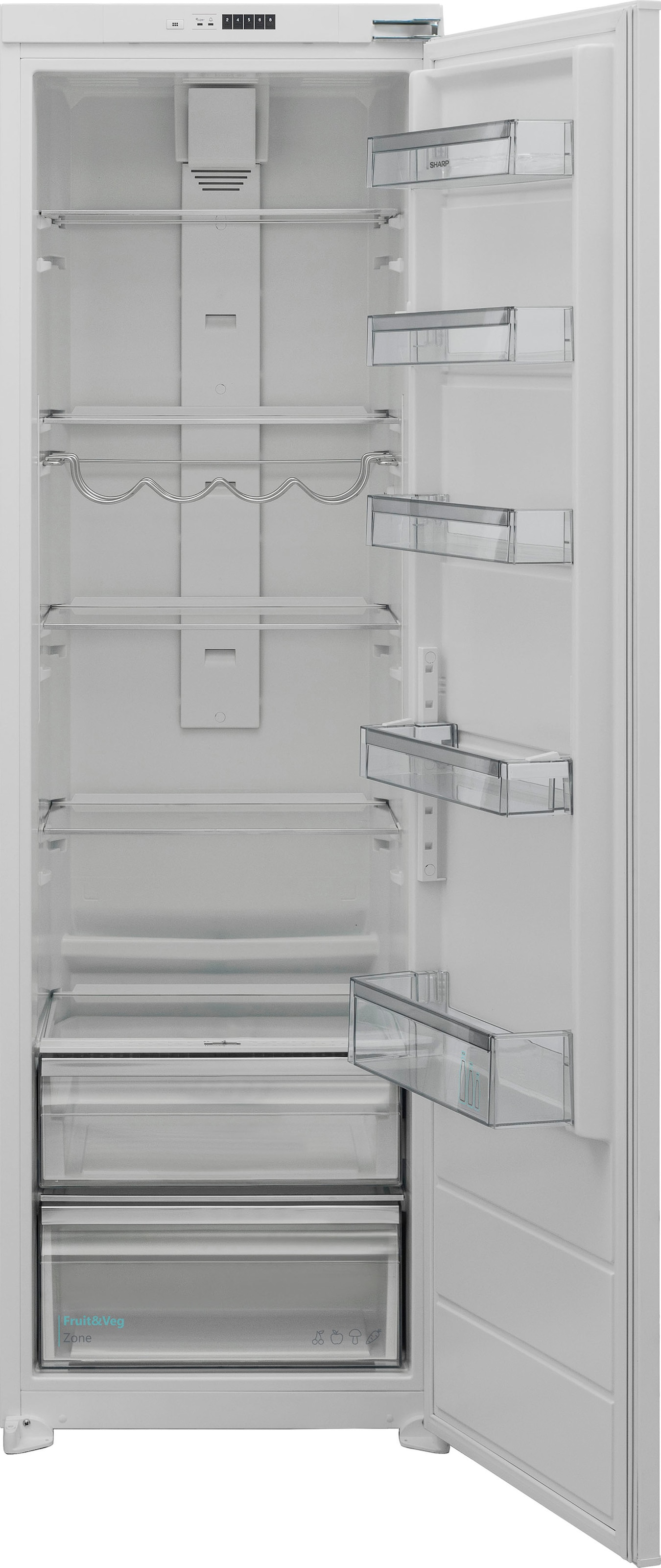 Einbaukühlschrank »SJ-LD300E00X-EU«, SJ-LD300E00X-EU, 177 cm hoch, 54 cm breit