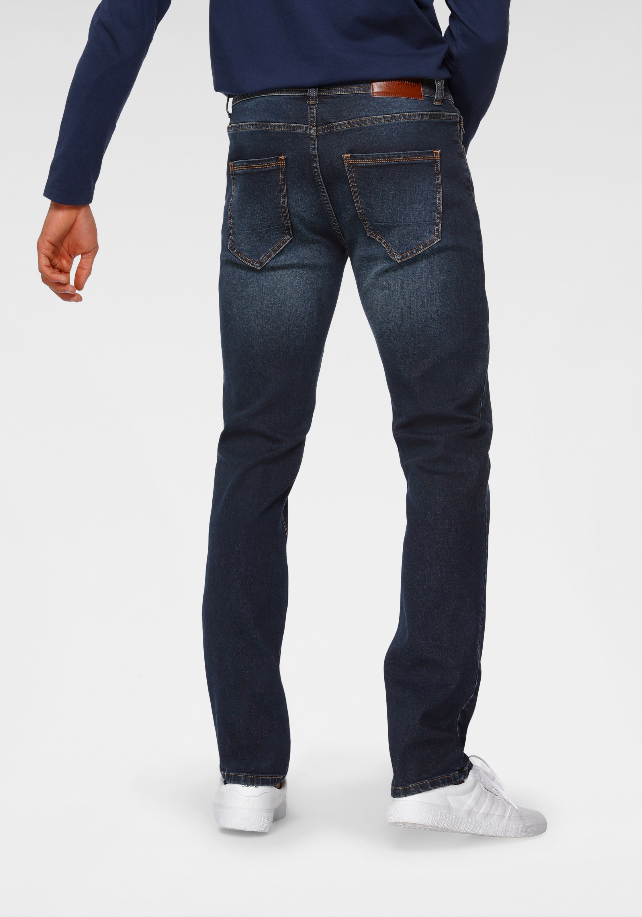 Bruno Banani Slim-fit-Jeans "Grady", schmale Beinform, niedrige Leibhöhe, m günstig online kaufen