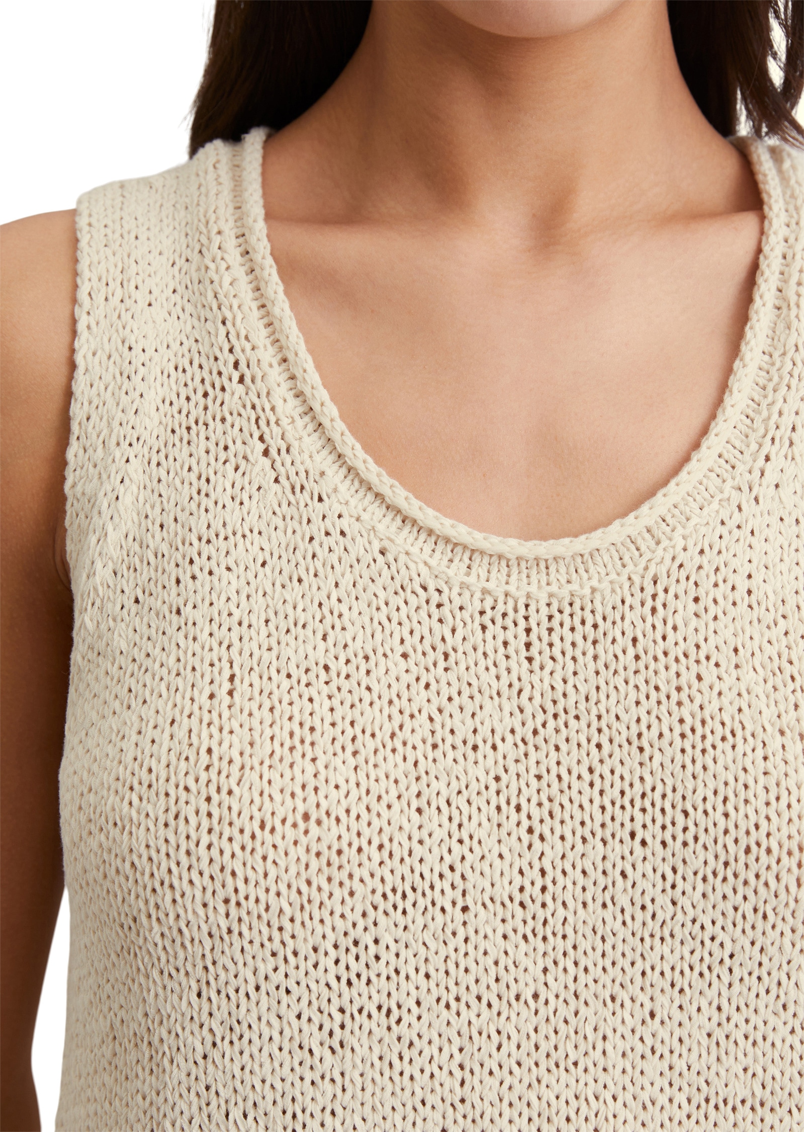 Marc O'Polo Rundhalspullover »aus Organic Cotton-Mix«
