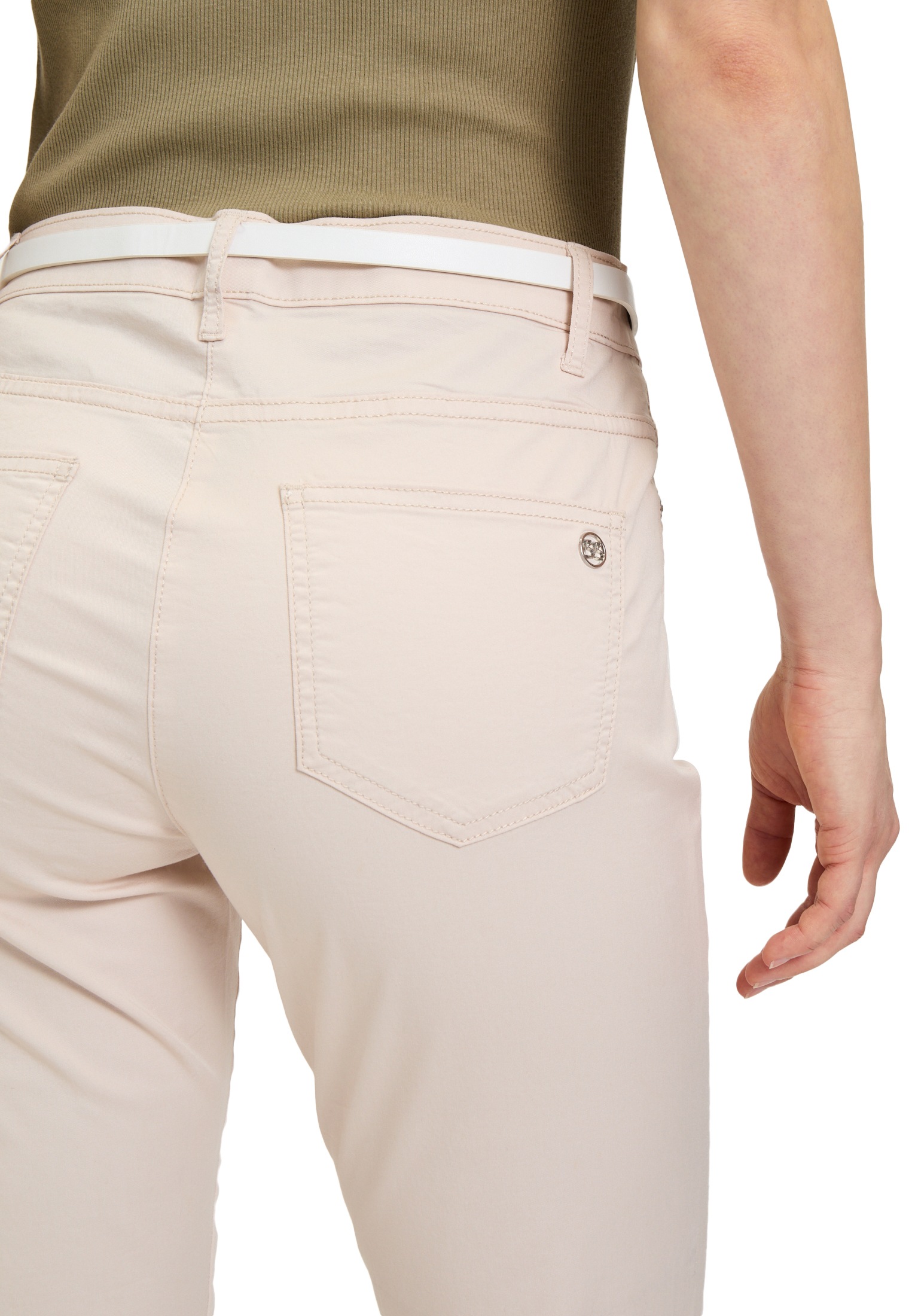 Betty Barclay Stoffhose »Betty Barclay Sommerhose mit Gürtel«, Mit Gürtel