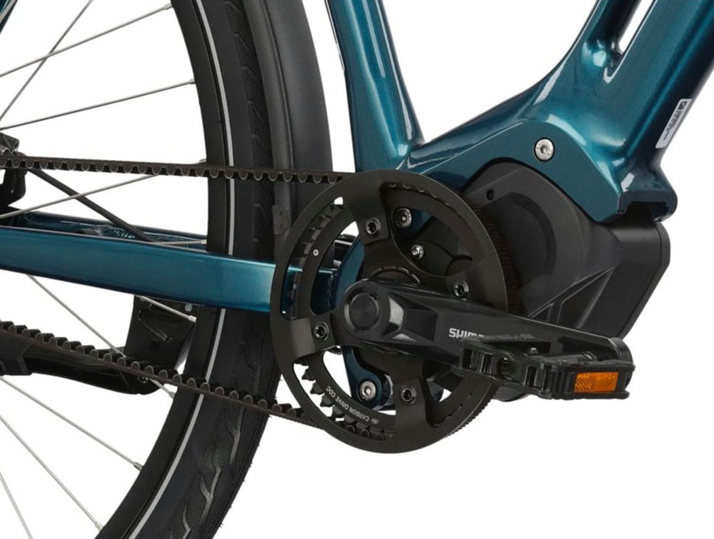 Kross E-Bike »E-Citybike Sentio Hybrid 5.0 28 Zoll blau«, 7 Gang, Shimano, NEXUS, Mittelmotor 250 W