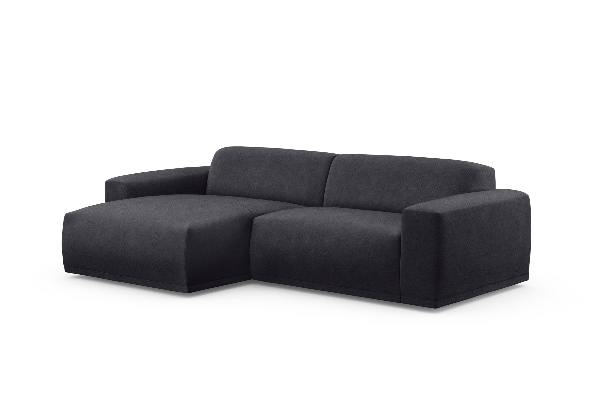 Thumbnail - TRENDMANUFAKTUR Ecksofa "Braga, mit hochwertigem Kaltschaum, L-Form, in Cord erhältlich" modernes Sofa, Couch mit hohem ...