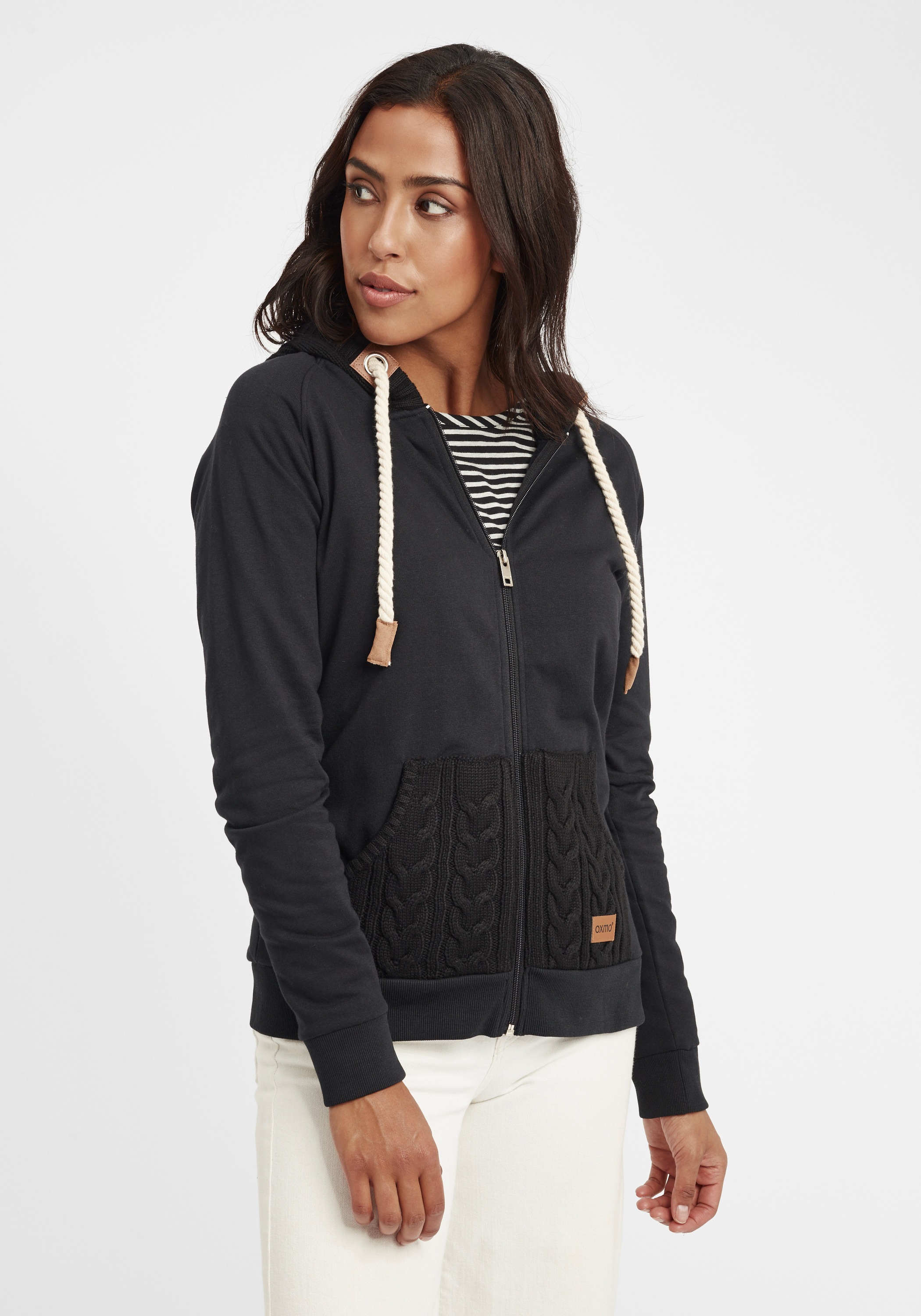 OXMO Kapuzensweatjacke »Kapuzensweatjacke OXMatilda«