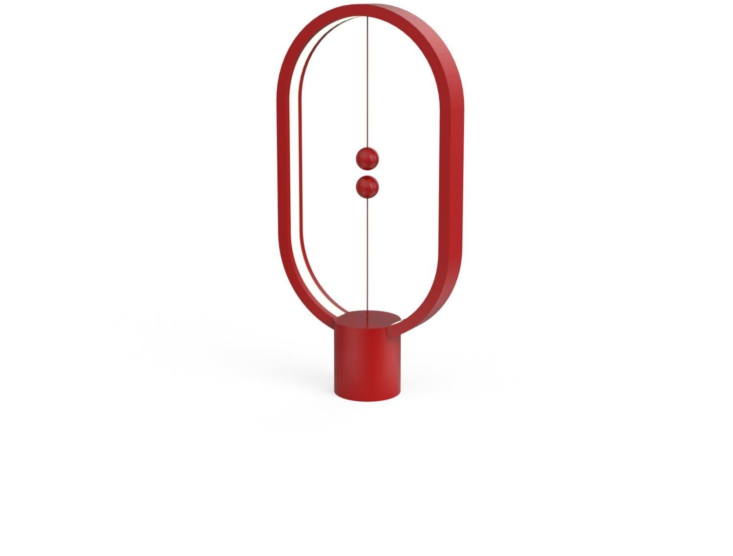SEGULA Tischleuchte Heng Balance Lamp rot, LED-Modul, Extra-Warmweiß