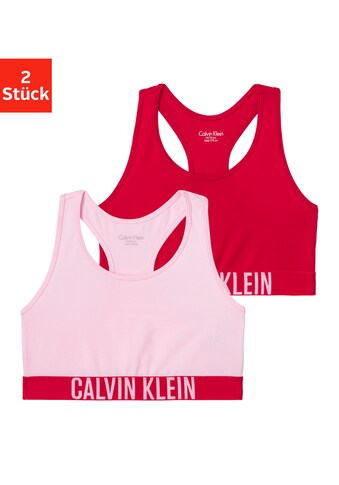 Calvin Klein Bustier »Mädchen«, (2er-Pack), mit Logo Webbund + Racerback kaufen