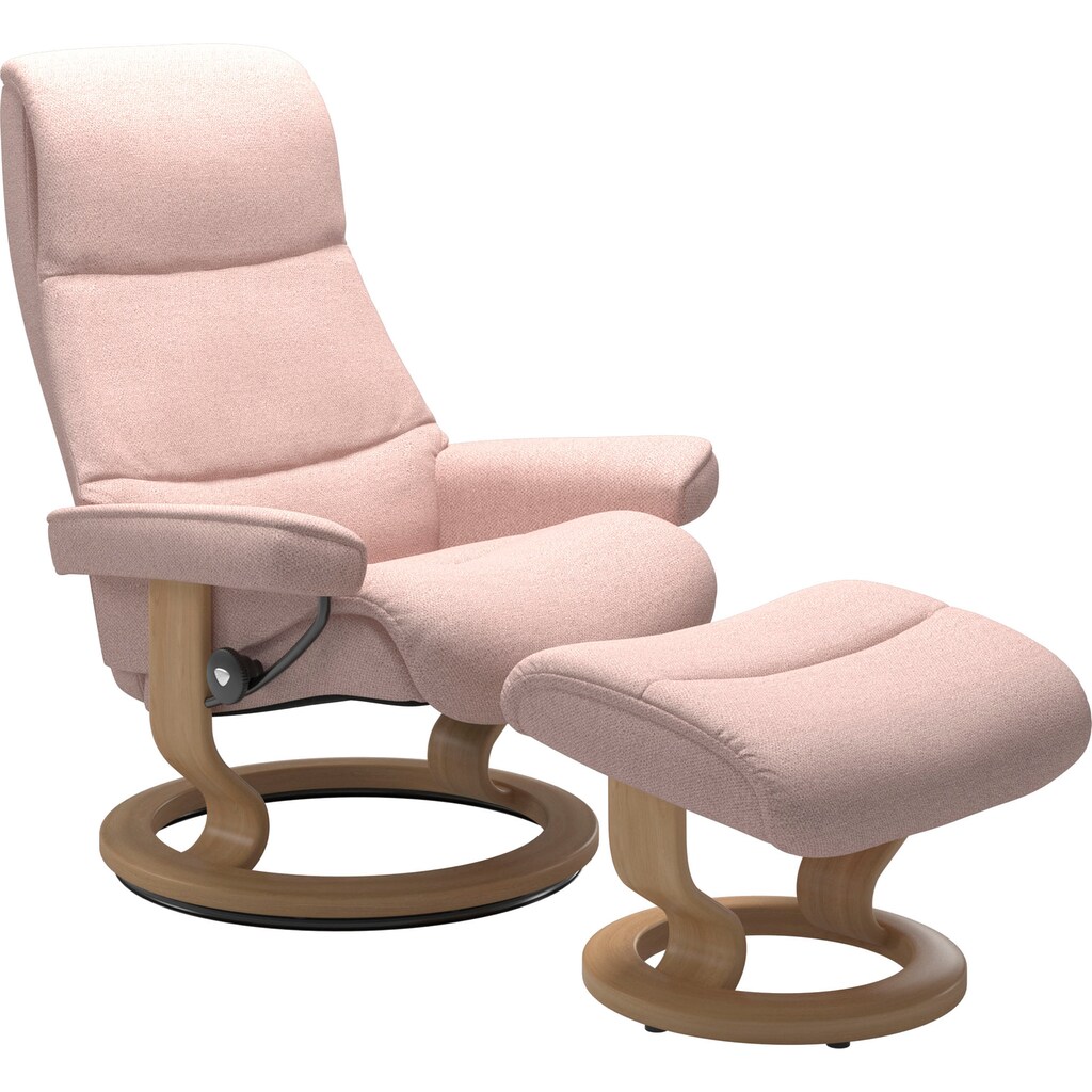 Stressless® Relaxsessel »View«, (Set, Relaxsessel mit Hocker)