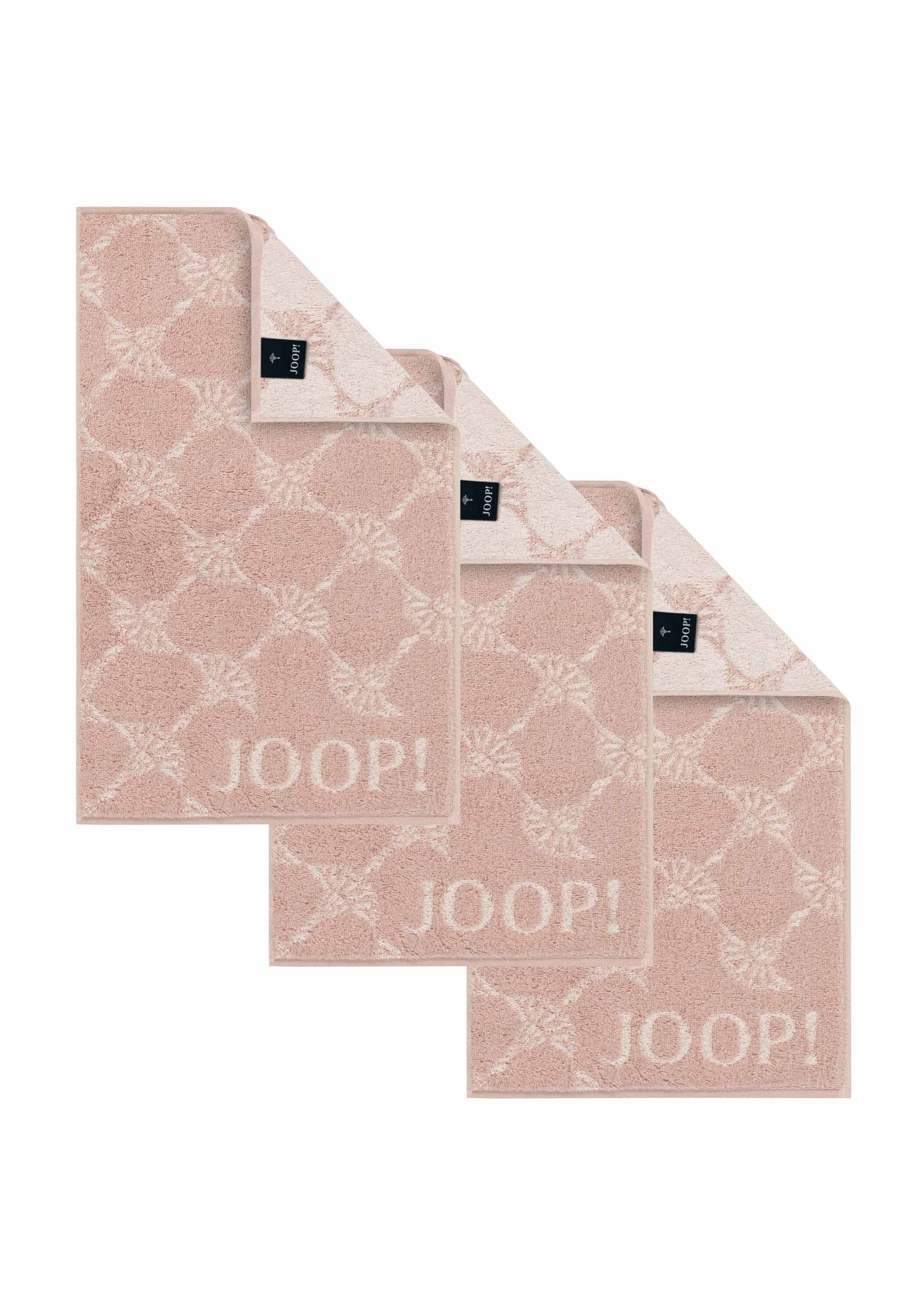 JOOP Gästehandtuch "Gästetuch Classic Frottier 3er Pack"