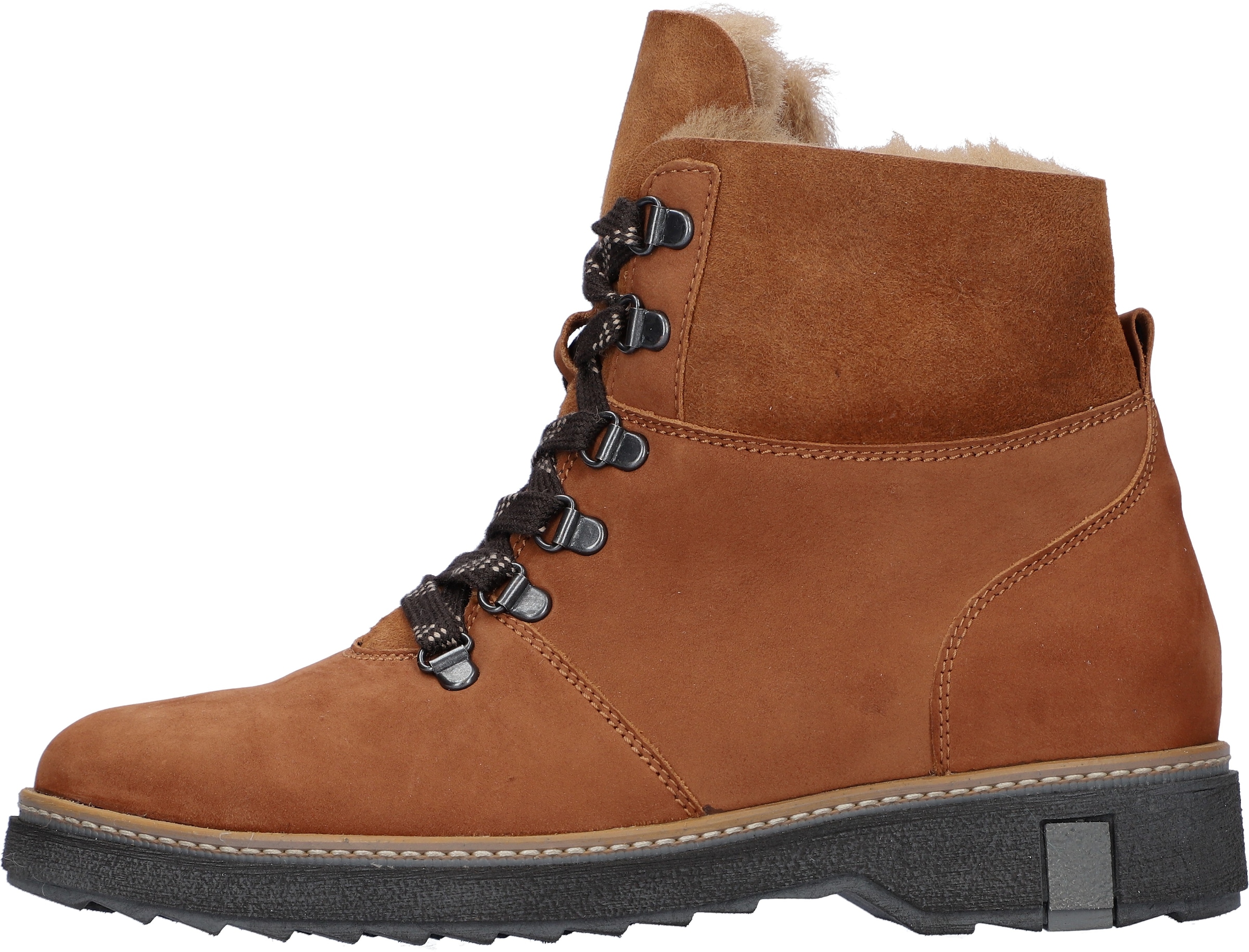 Waldläufer Winterboots »HITOMI«, Outdoorboots, Schnürboots mit Lammfellfutter, H-Weite