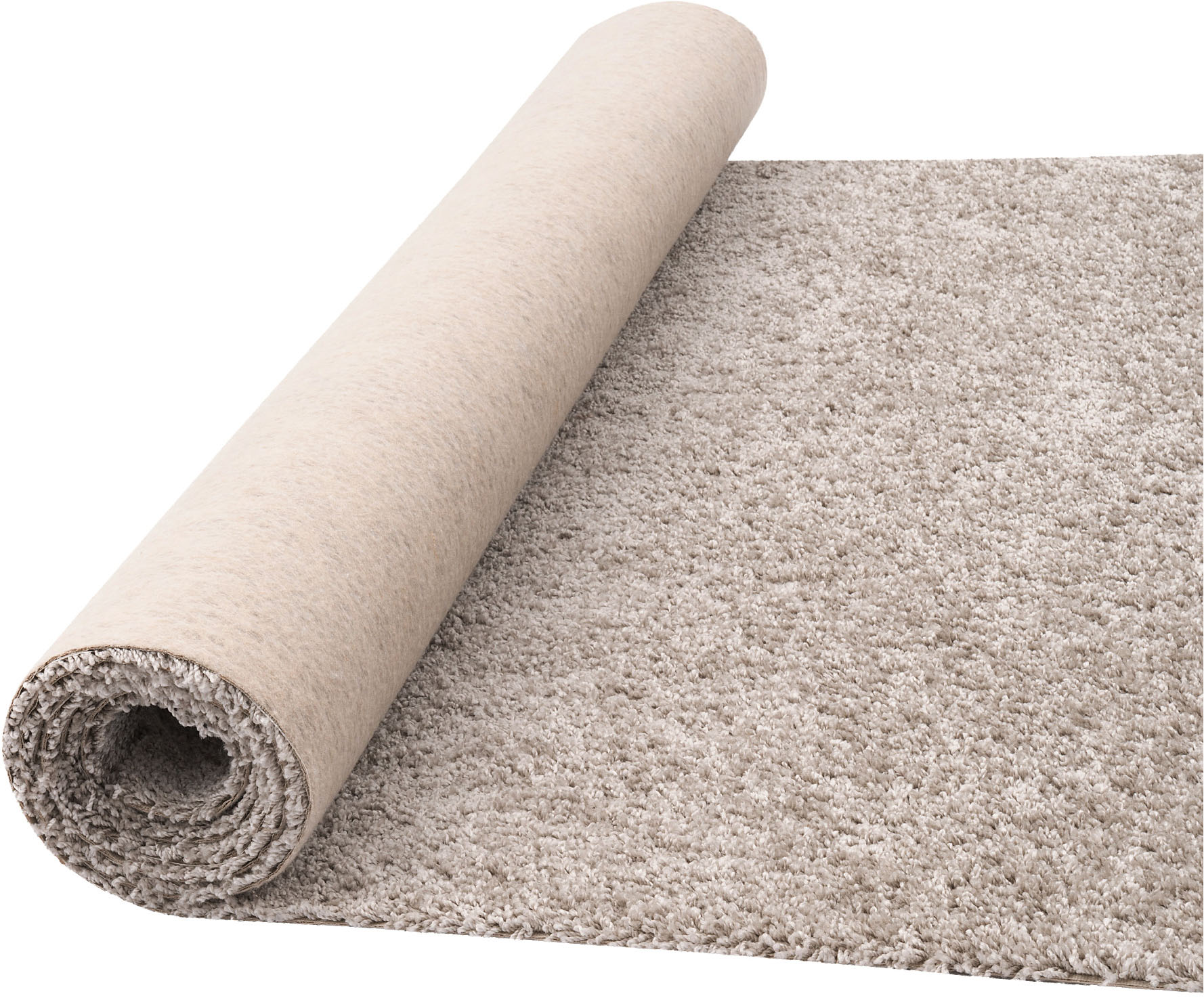 Thumbnail - my home Teppichboden "Rava, Velours, Gesamthöhe 16 mm" rechteckig Uni Farben, Breite 400 cm, weich, strapazierfähig, Woh...