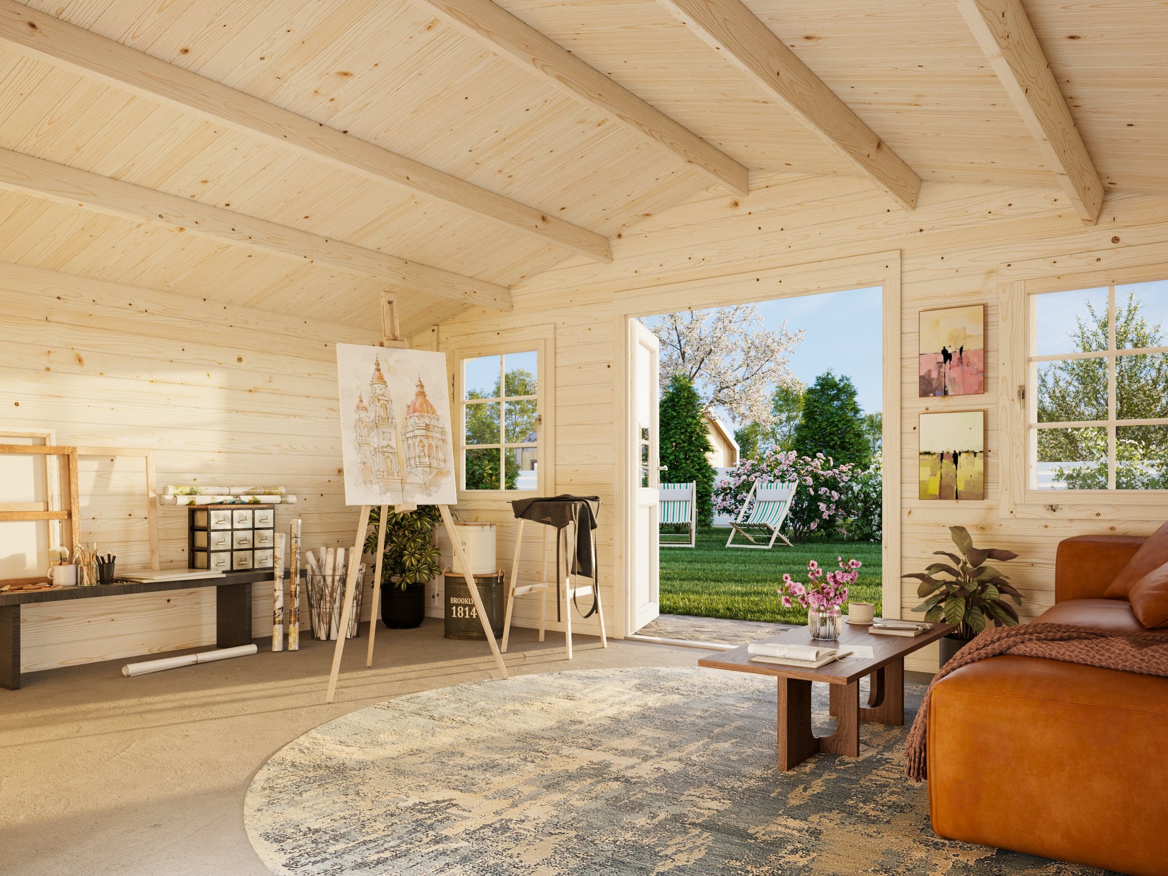 Palmako Gartenhaus »Klara« verschiedene Farben