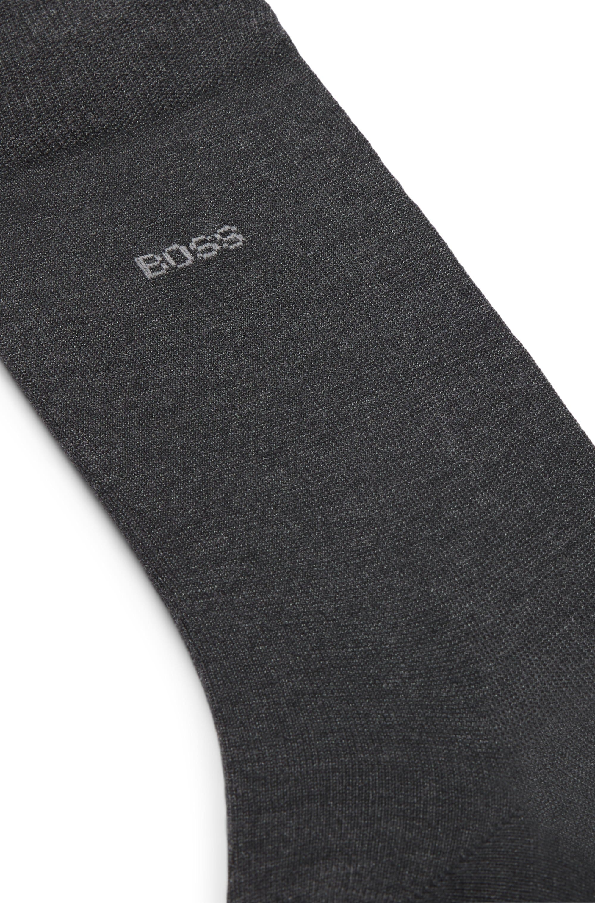 BOSS Businesssocken »George RS Uni MC«, (Packung), mit dezentem, eingestricktem BOSS Logo-Schriftzug