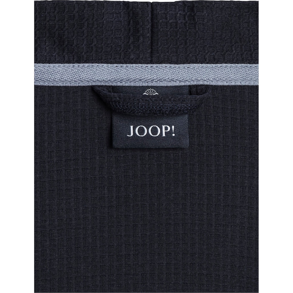 JOOP! Damenbademantel »UNI-PIQUÉ«, (Packung, 1 St., mit Gürtel)