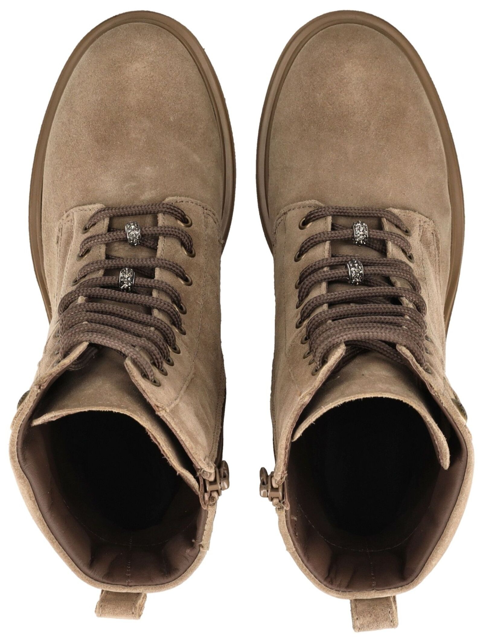 Nero Giardini Schnürstiefelette »Nero Giardini Stiefelette Veloursleder«