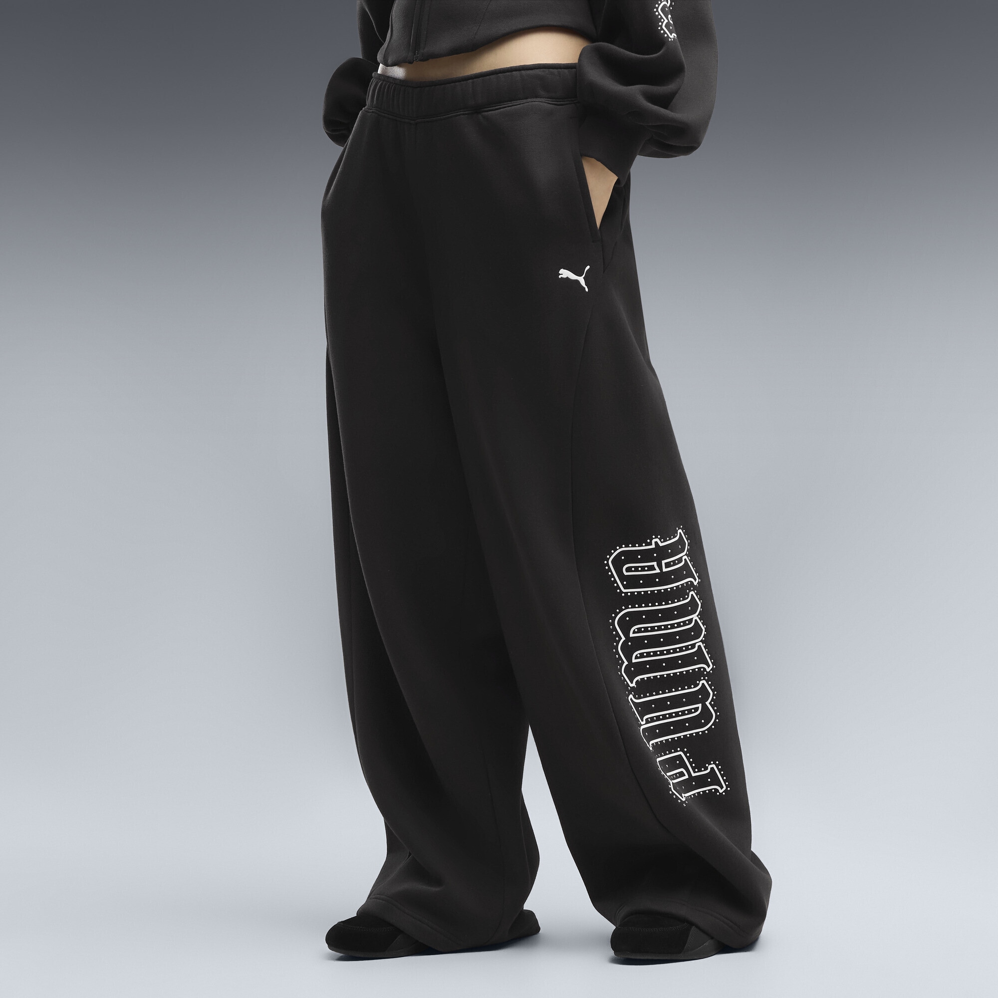 PUMA Sporthose »Bedazzled Oversized Hose Damen«