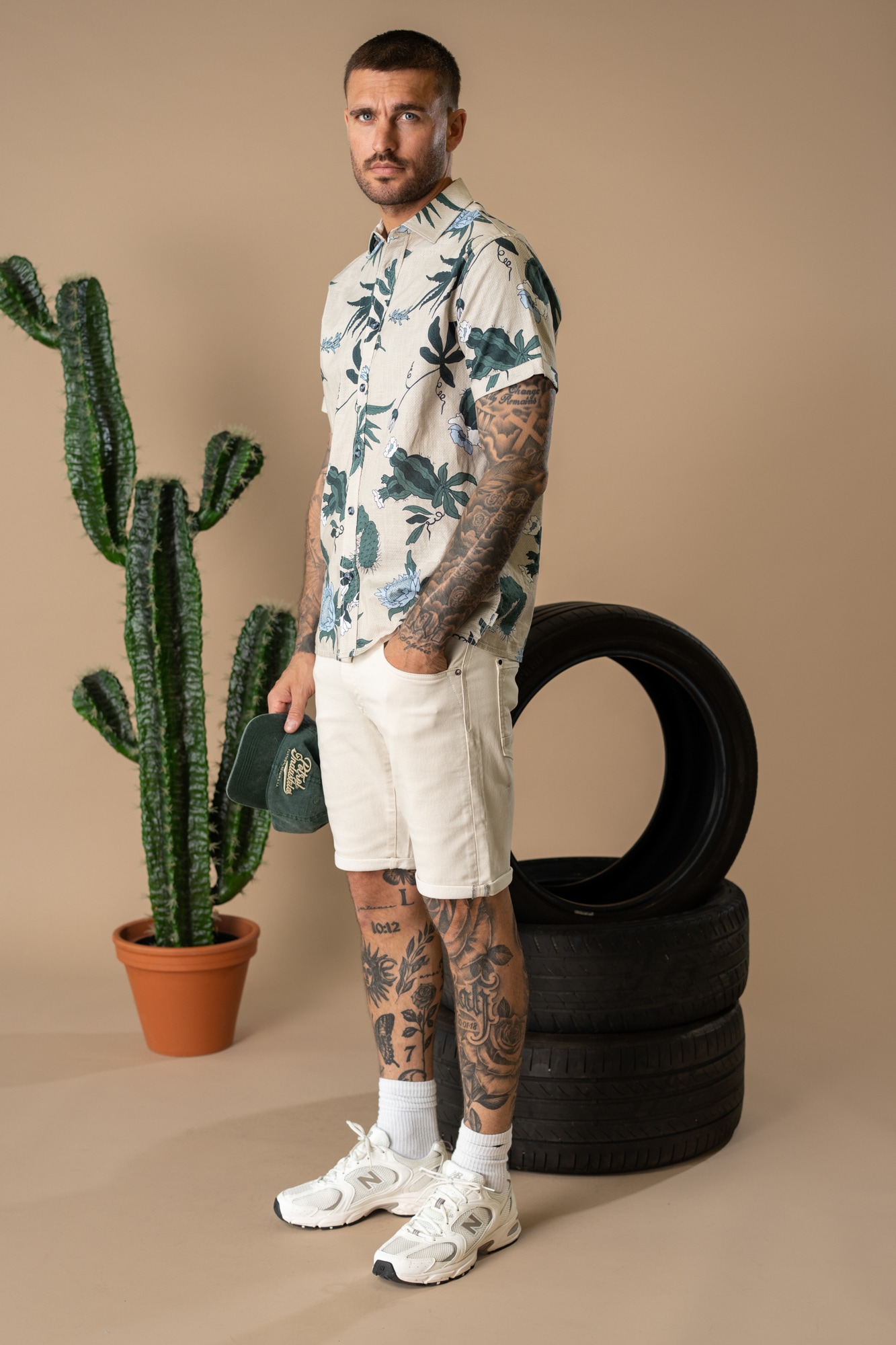 Petrol Industries Kurzarmhemd »Men Shirt Short Sleeve AOP« mit All-Over Print