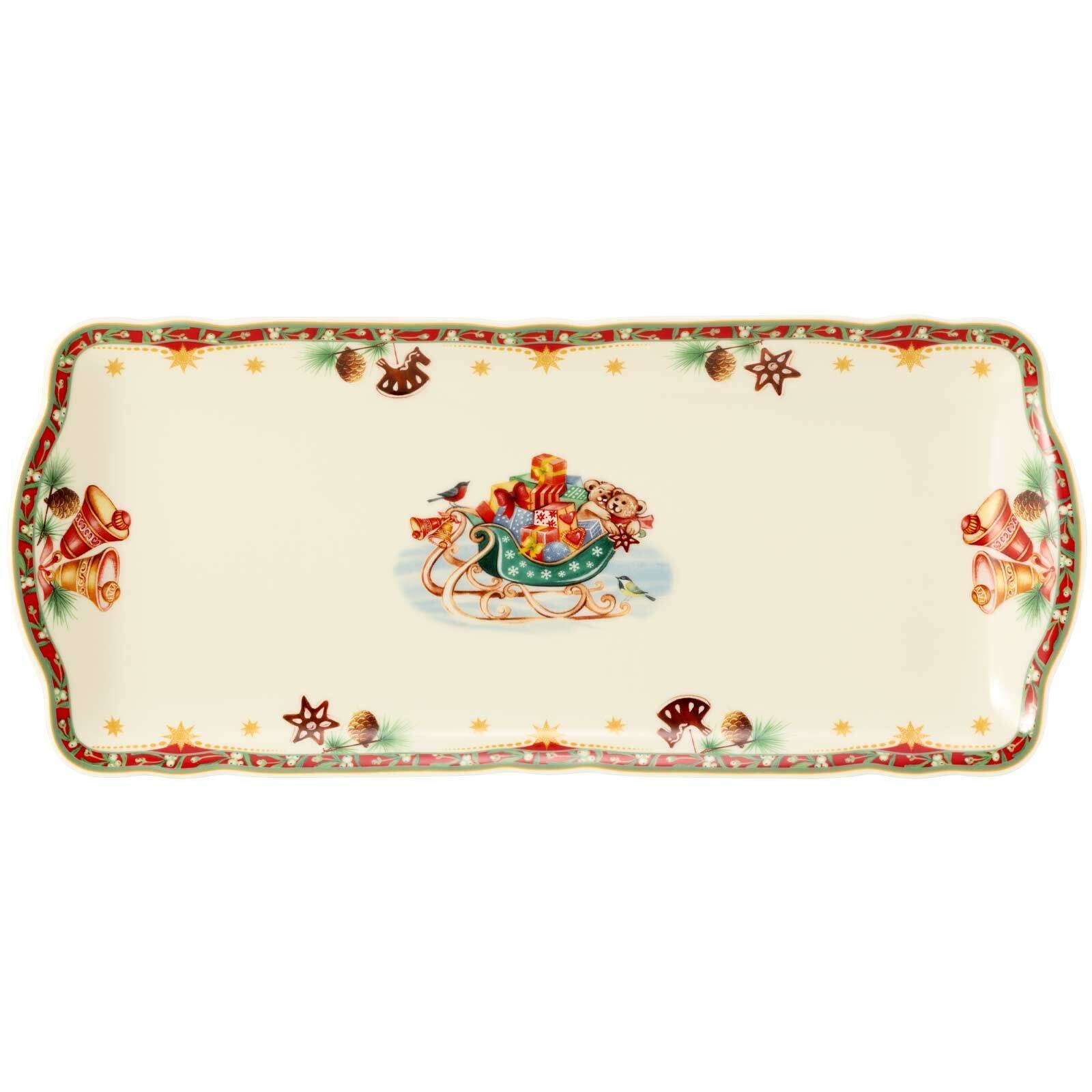 Seltmann Weiss Serviergeschirr, Marie-Luise Weihnachtsnostalgie 34.6 X 14.9 Cm - Image 4