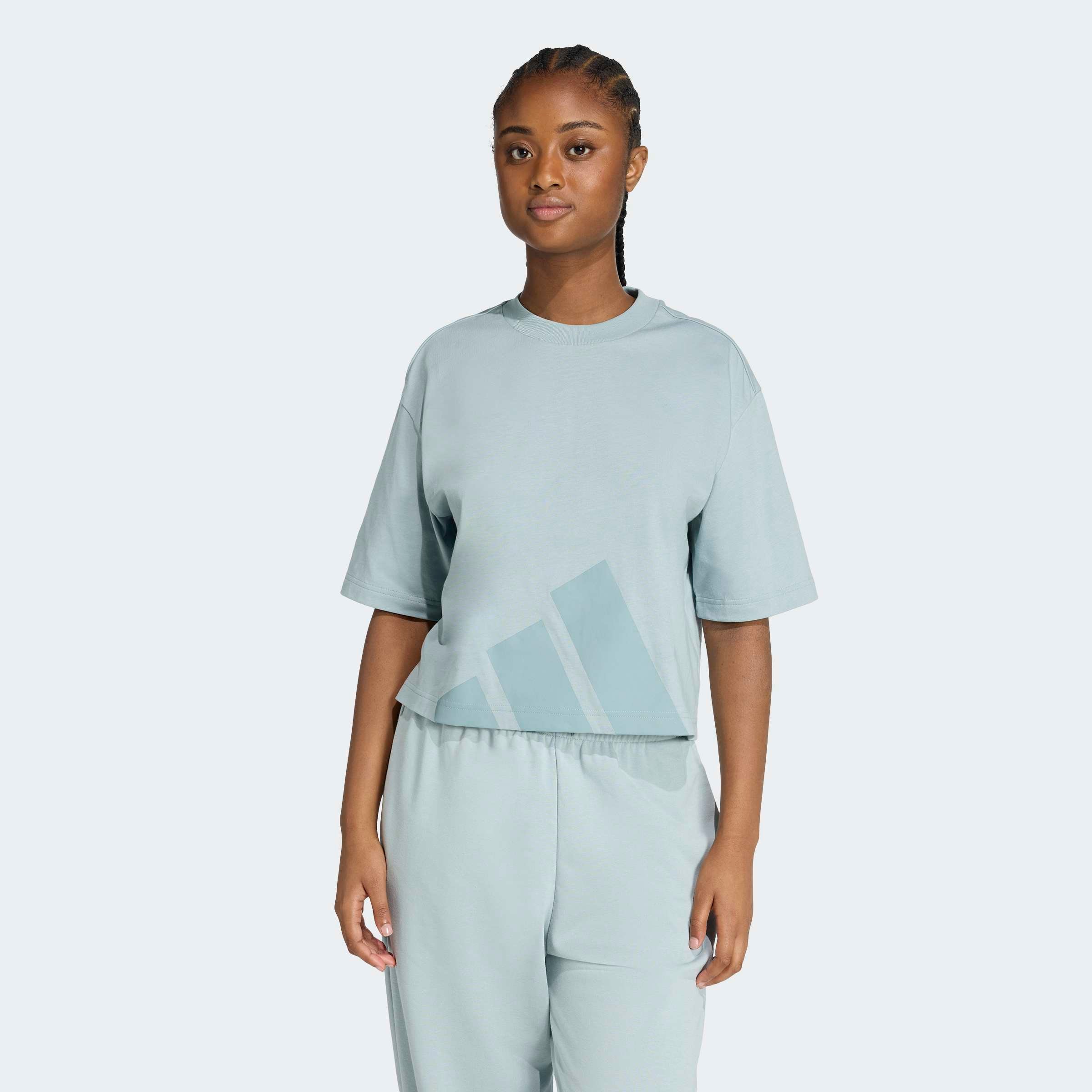 adidas Sportswear T-Shirt "ESSENTIALS BIG LOGO BOYFRIEND" günstig online kaufen