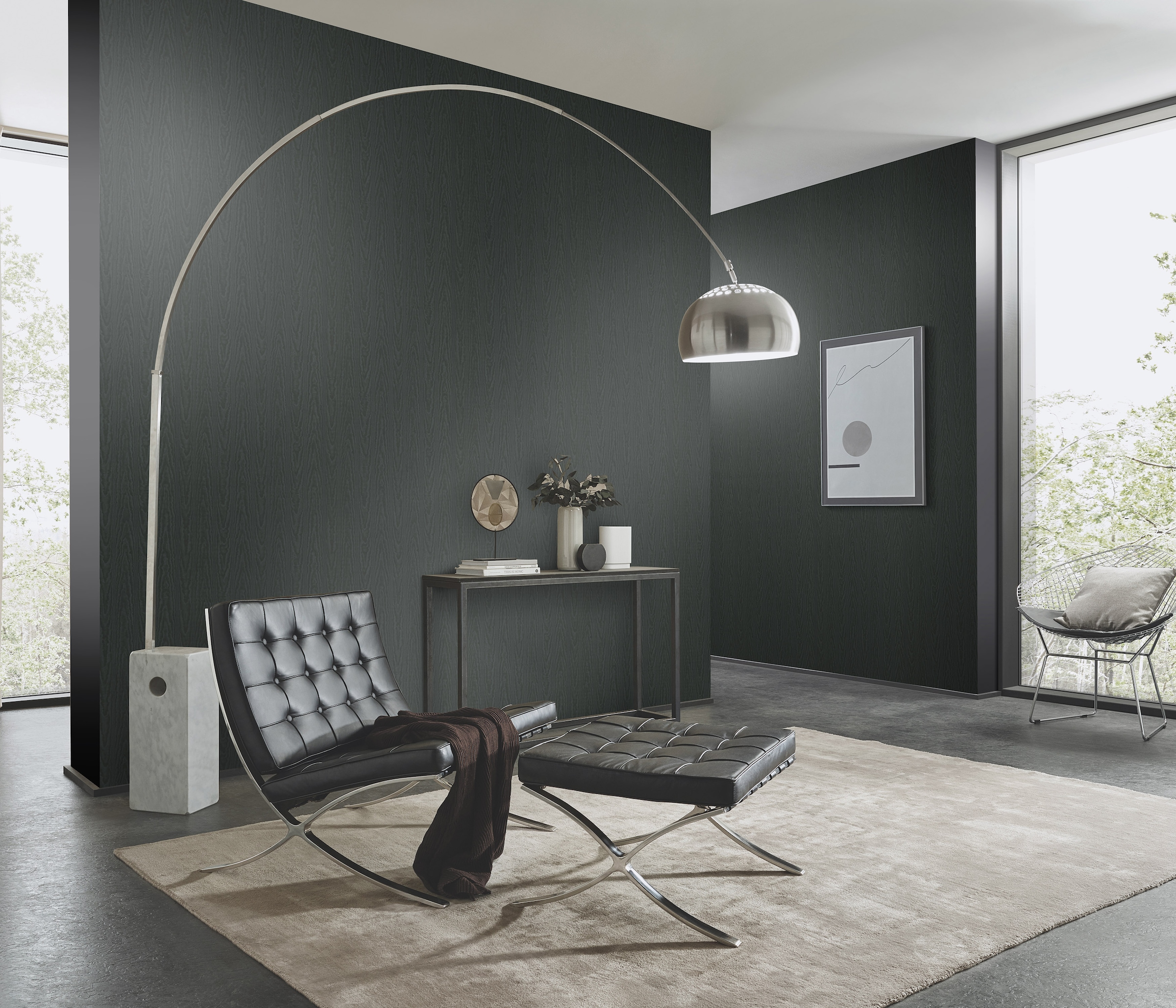 Erismann Vliestapete »Vliestapete MOIRÉE« geprägt Phthalate frei