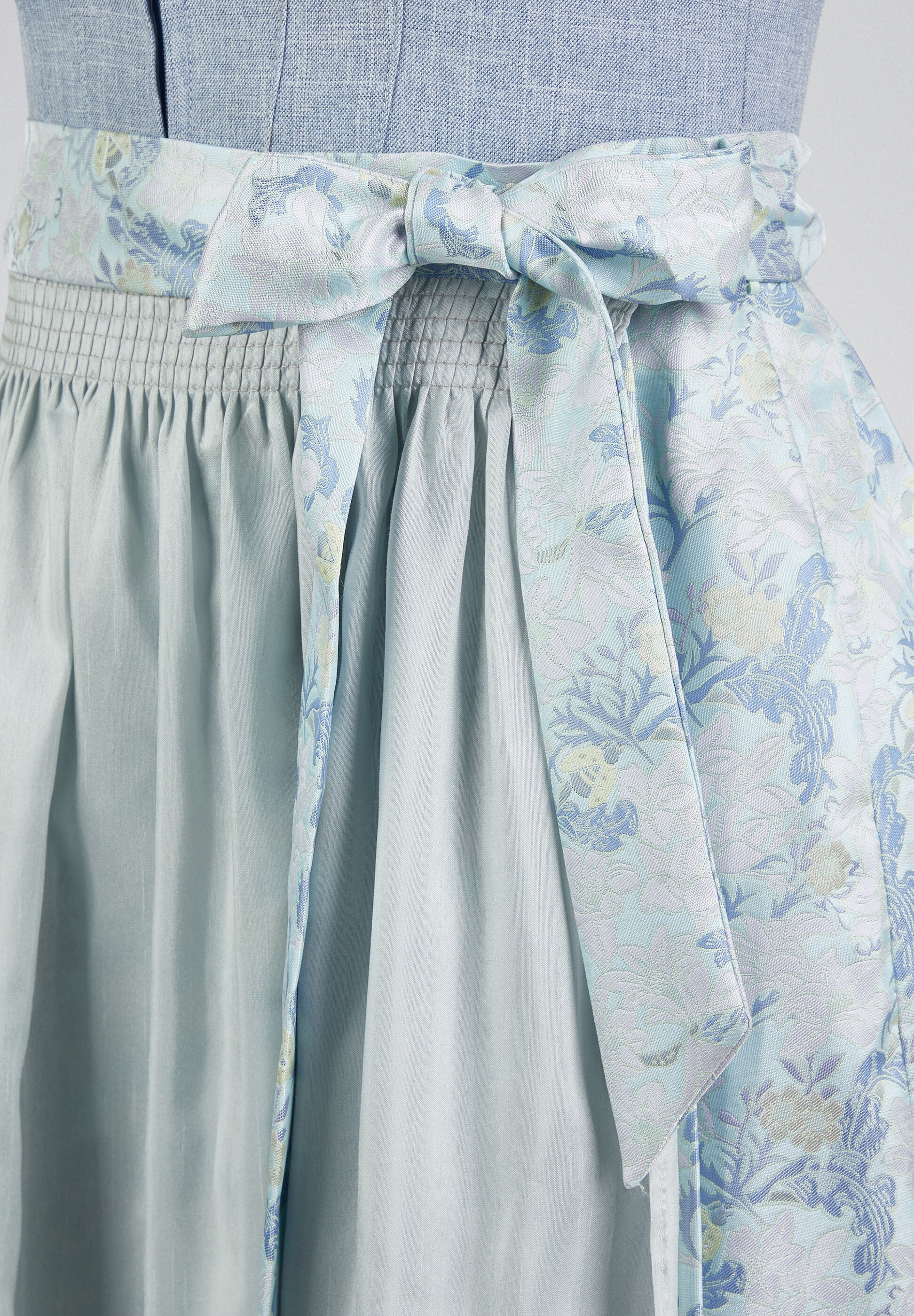 Spieth & Wensky Dirndl »Hadi« Schürze mit zartem Blumenprint