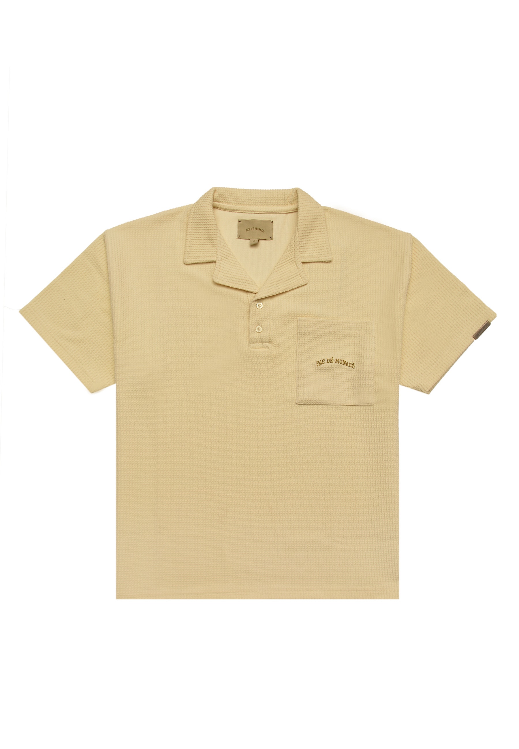 Pas De Monaco Poloshirt "Pas De Monaco WAFFLE POLO" 1
