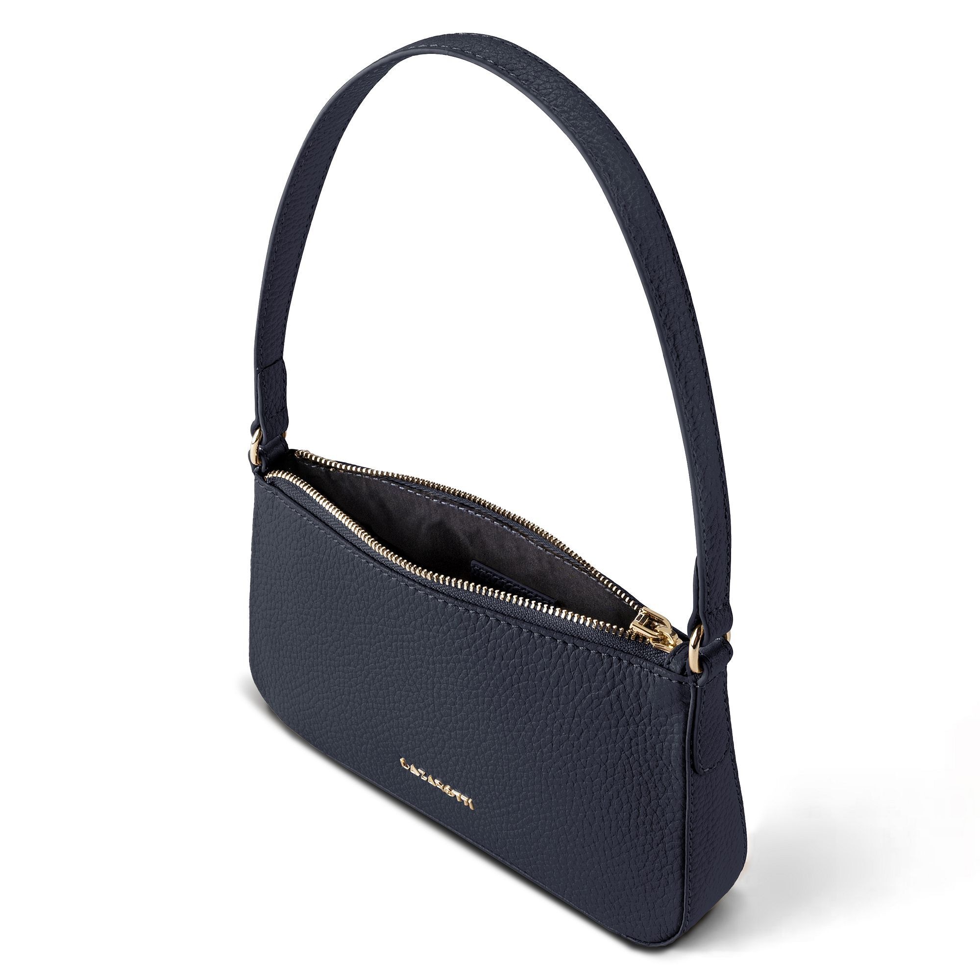 Lazarotti Schultertasche »Bologna Leather Pochette Schultertasche Leder 22 cm«