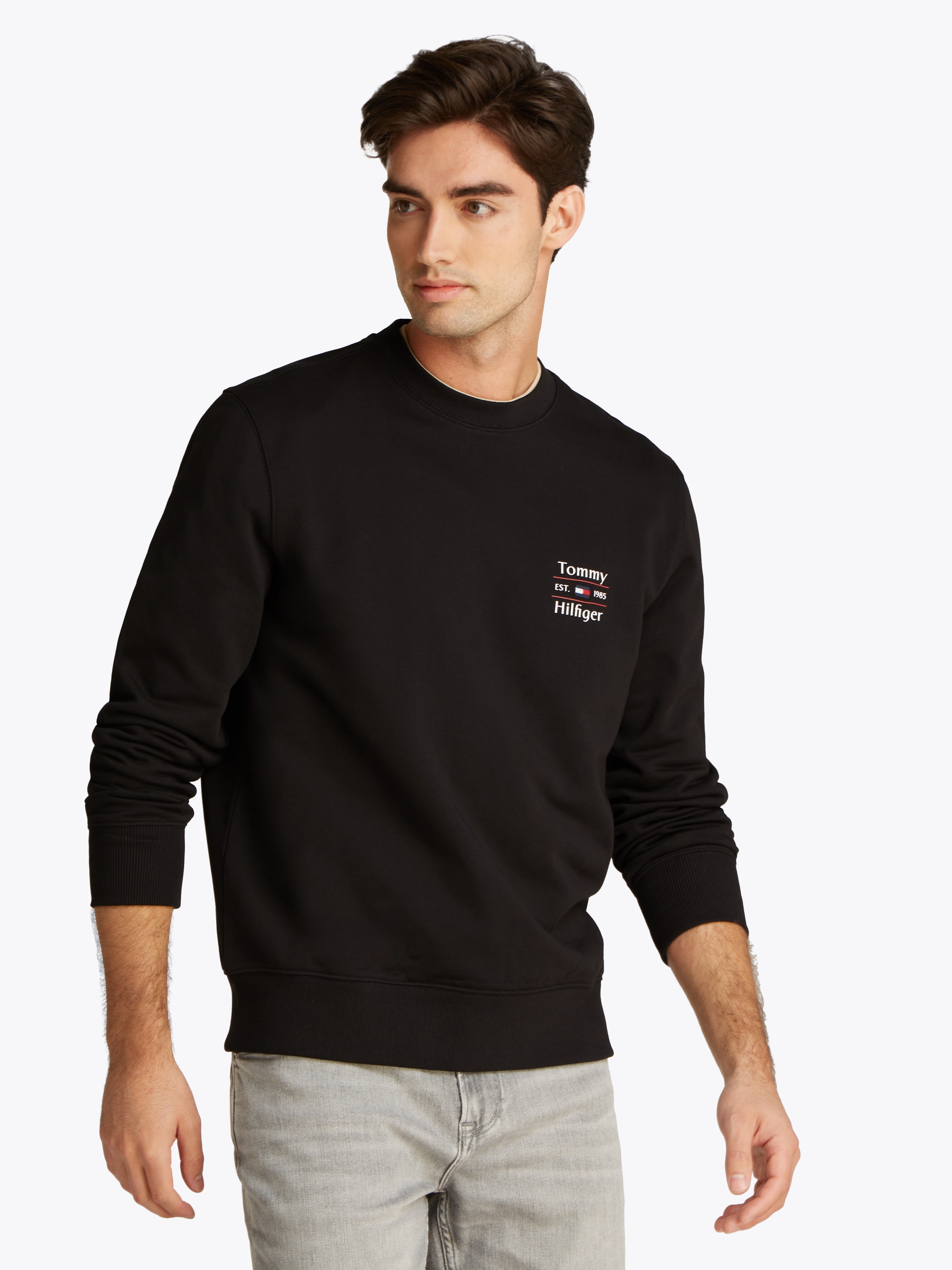 Tommy Hilfiger "HILFIGER STACK SWEATSHIRT" günstig online kaufen