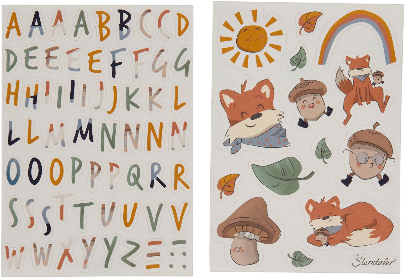 Sterntaler® Trinkflasche »Tritan, 400 ml, Mittelblau« individuell beschriftbar; Made in Germany