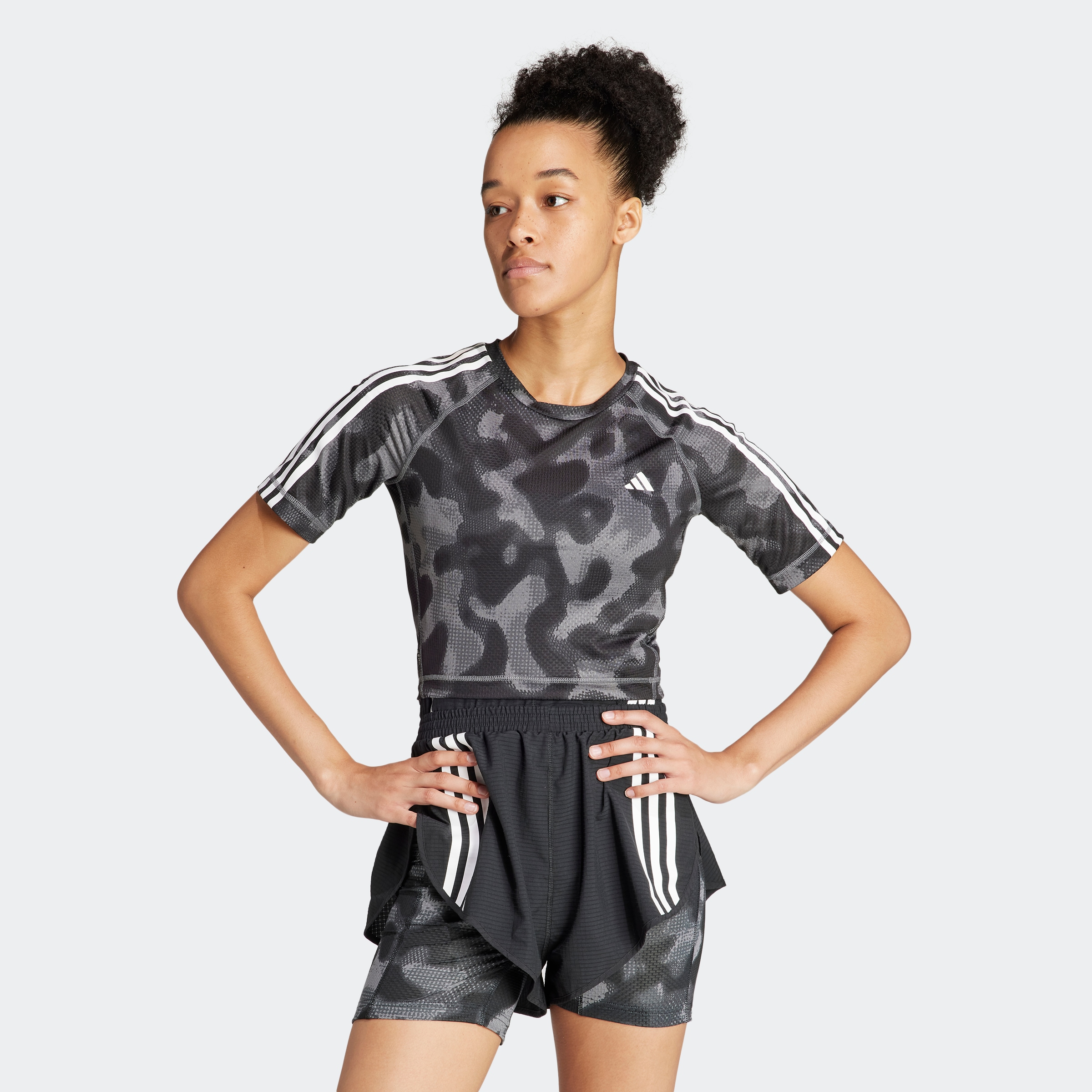 adidas Performance Laufshirt "OTR E AOP TEE" günstig online kaufen