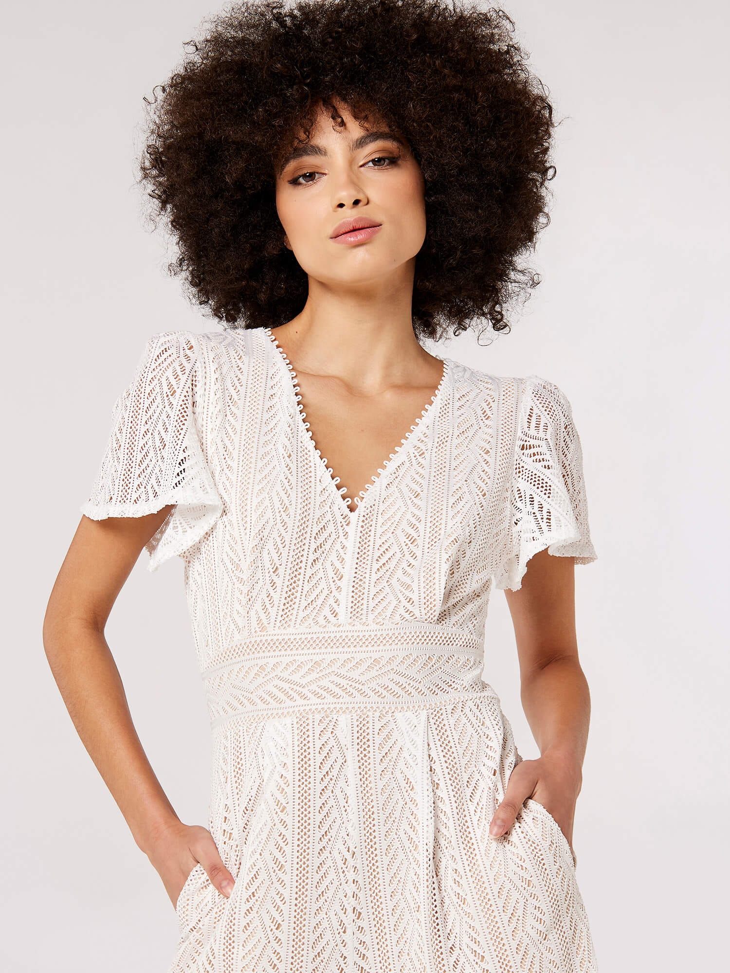 Apricot Jumpsuit »Jumpsuit« mit Spitze