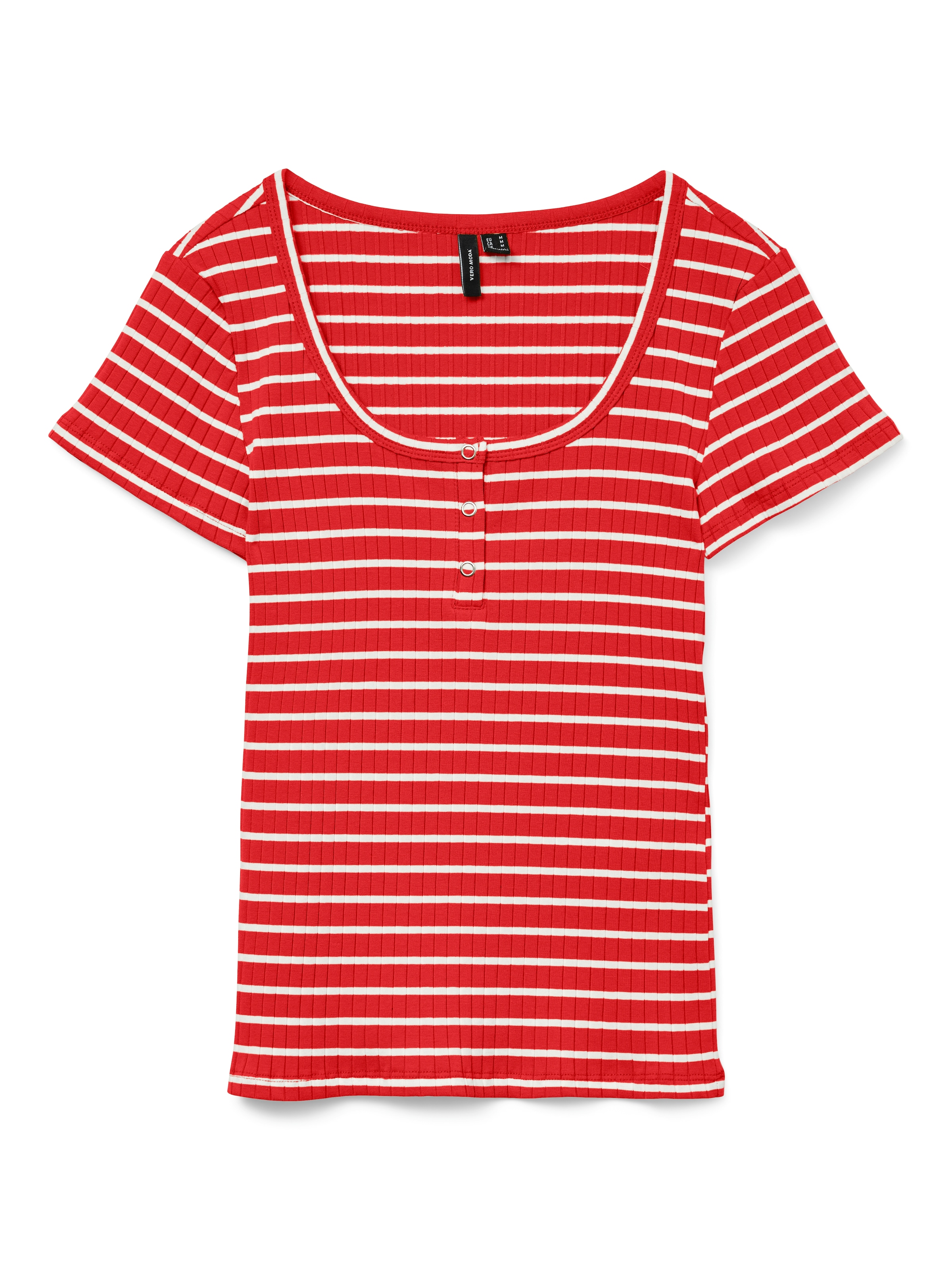 Vero Moda T-Shirt "VMSEA SS HENLEY TOP JRS" günstig online kaufen