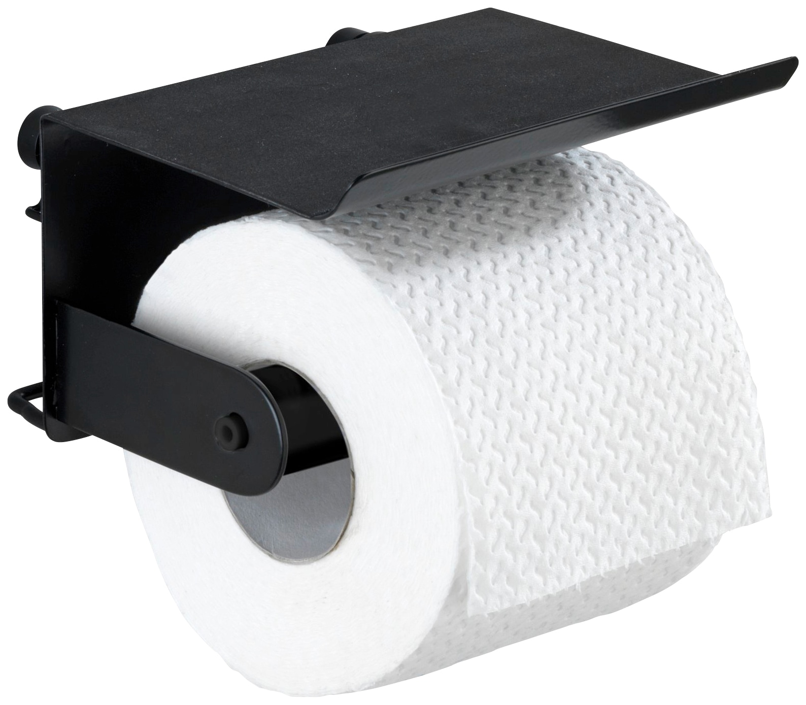 WENKO Toilettenpapierhalter »Classic Plus Black«