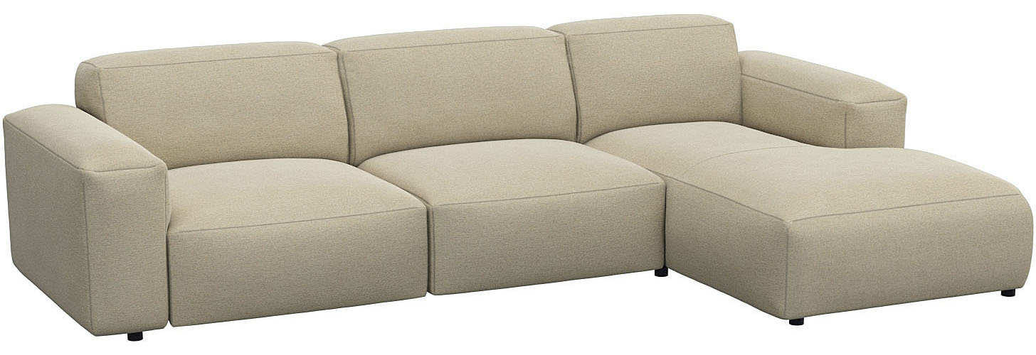 Thumbnail - FLEXLUX Ecksofa "Lucera bequem und komfortabel durch hochwertigen Sitzaufbau, L.Form" modern & anschmiegsam, Kaltschaum,...