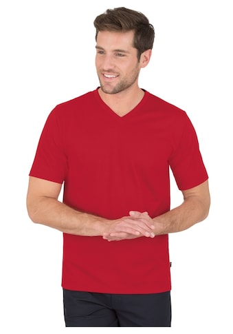 T-Shirt »TRIGEMA V-Shirt DELUXE«, (1 tlg.)