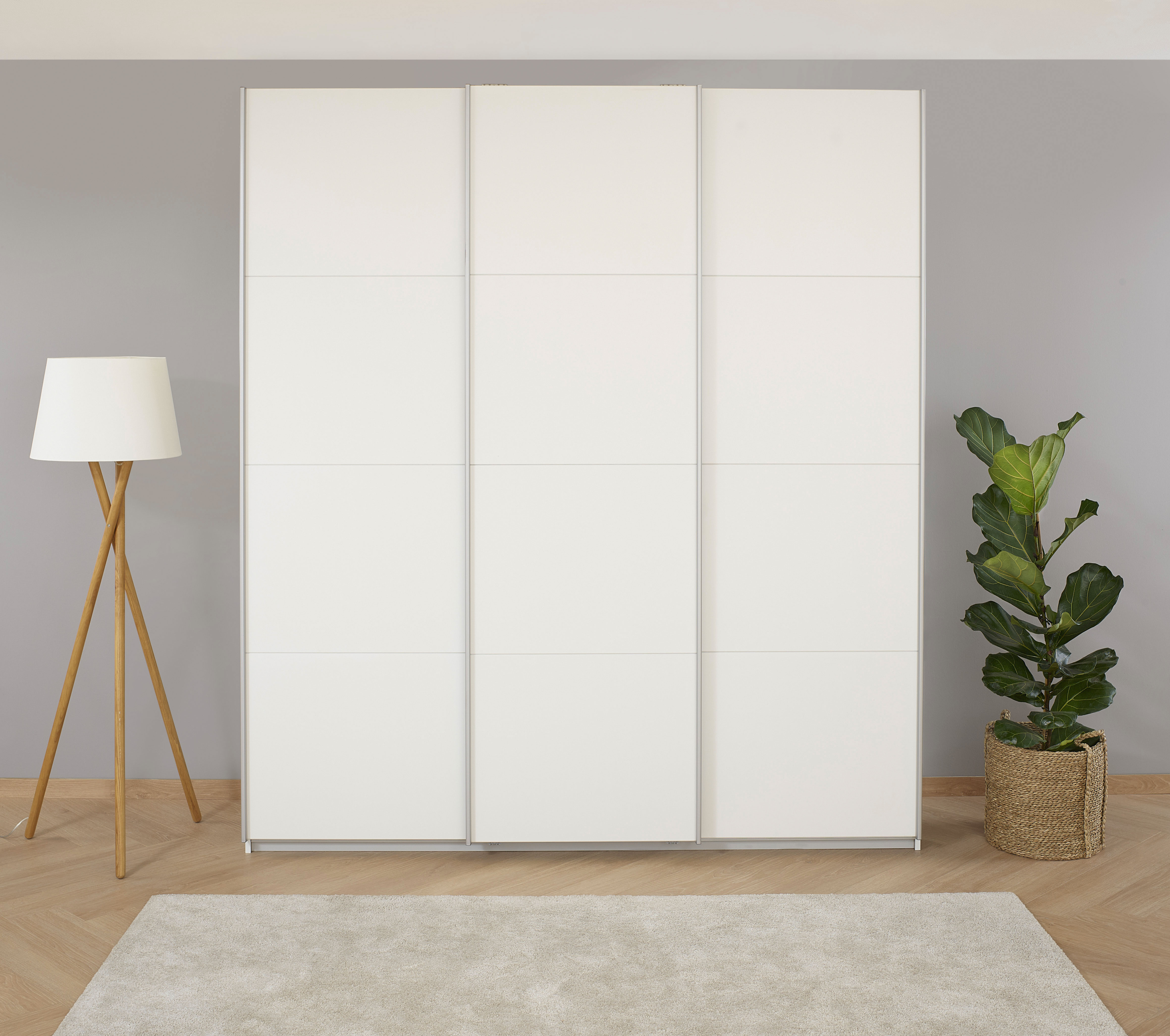 OTTO home Kleiderschrank "Mehrzweckschrank Aktenschrank Möbel Mietswohnung Schlafzimmer KOLUNA" 3 Ausstattungen BASIC/CLASSIC/PREMIUM (inkl. SOFT-CLOSE-FUNKTION), Breiten 203/271/315/360 cm Höhen 210/229 Dekor-Front MADE IN GERMANY